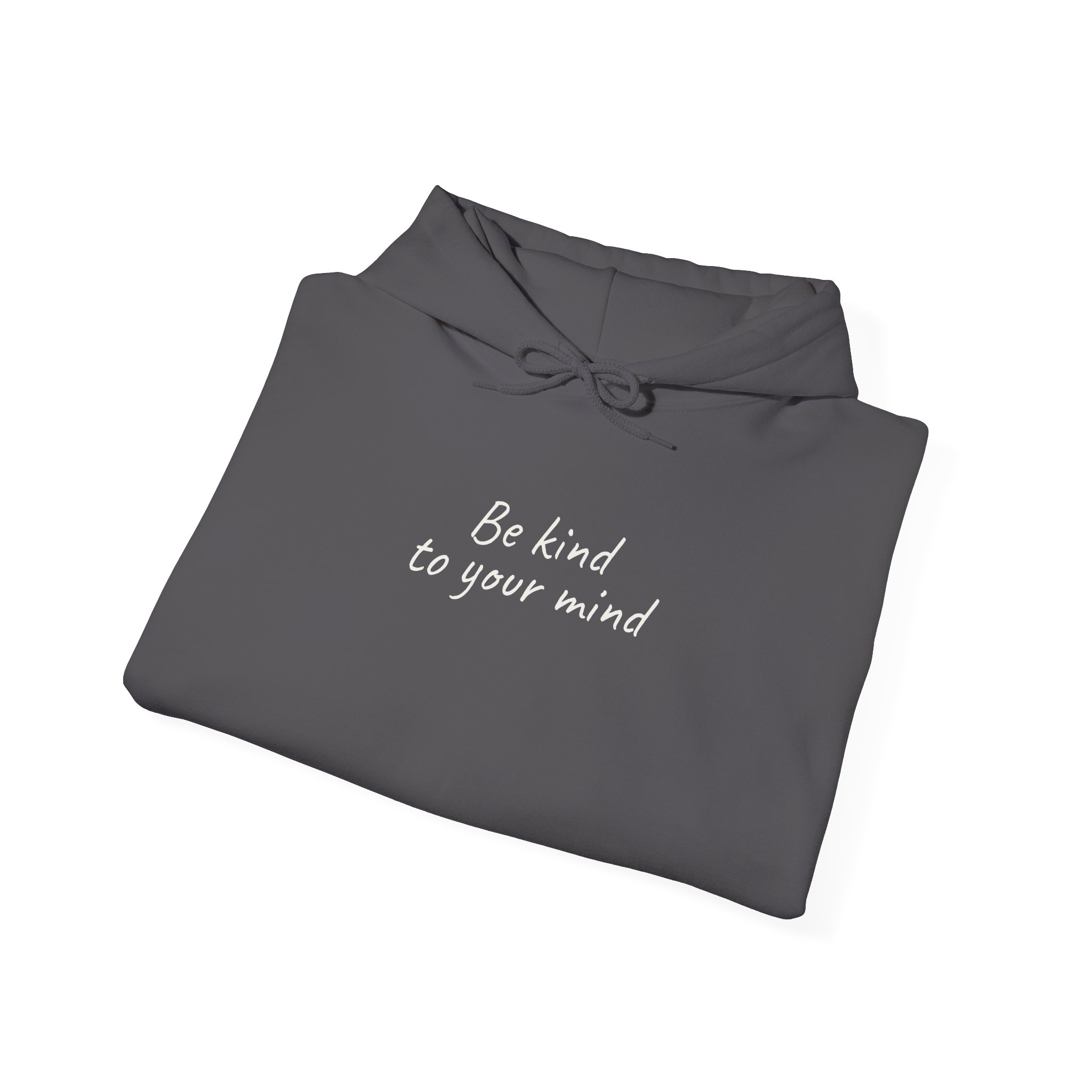 Be Kind To Your Mind Hoodie | Bold Hoodie | Gift for Mental Health Advocate - White Text - Hoodie - Image 16