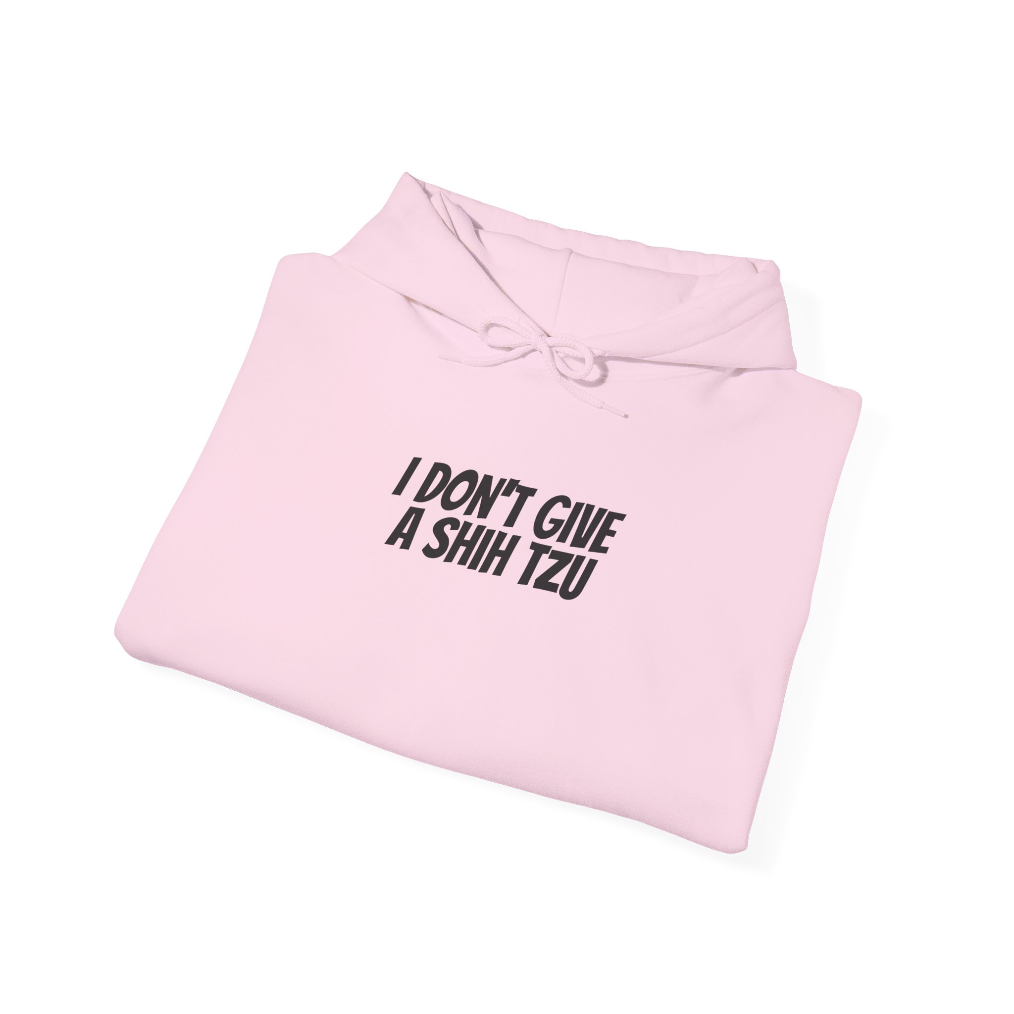 I Don't Give A Shih Tzu Hoodie | Funny Dog Hoodie | Gift for Dog Mom - Black Text - Hoodie - Image 16