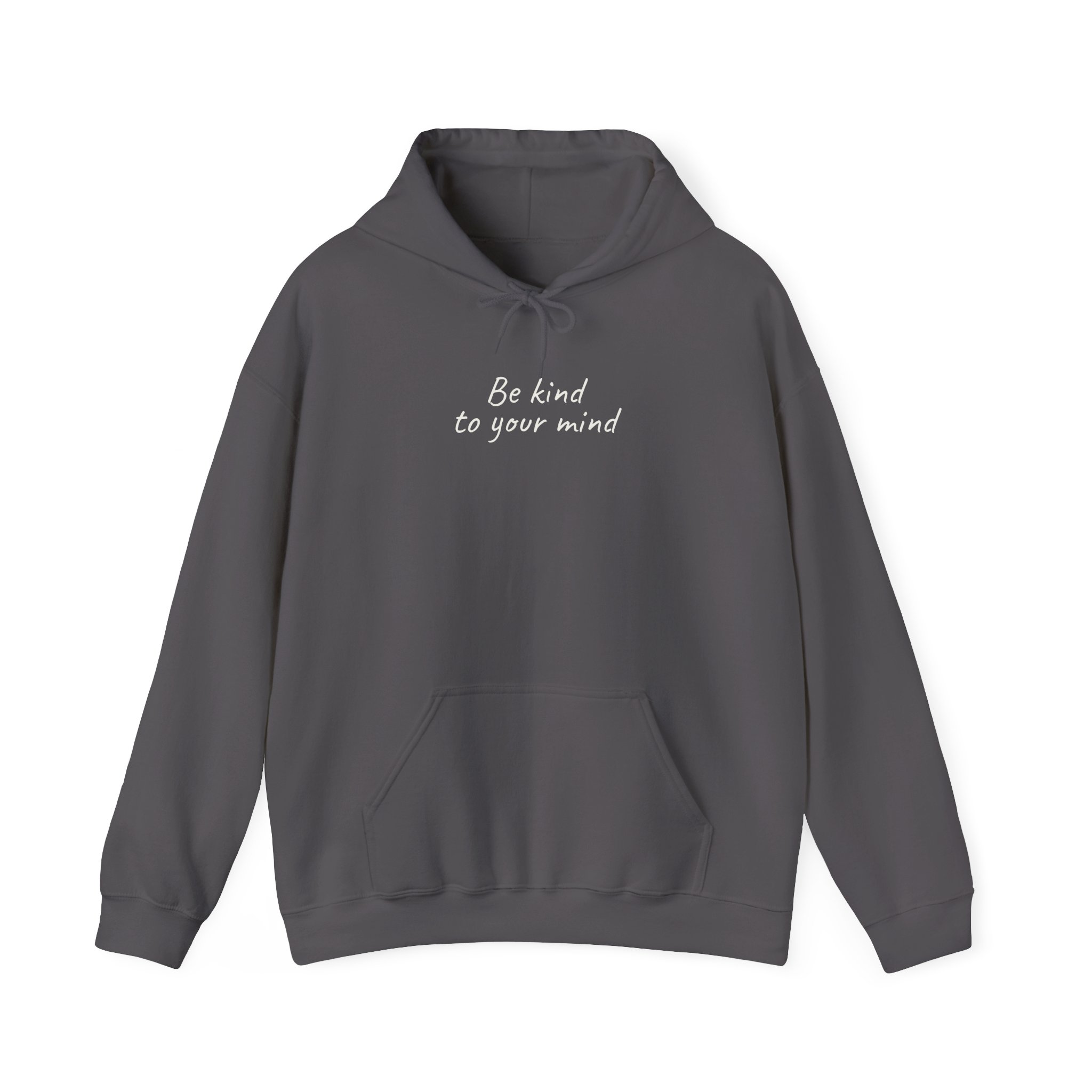 Be Kind To Your Mind Hoodie | Bold Hoodie | Gift for Mental Health Advocate - White Text - Hoodie - Image 13