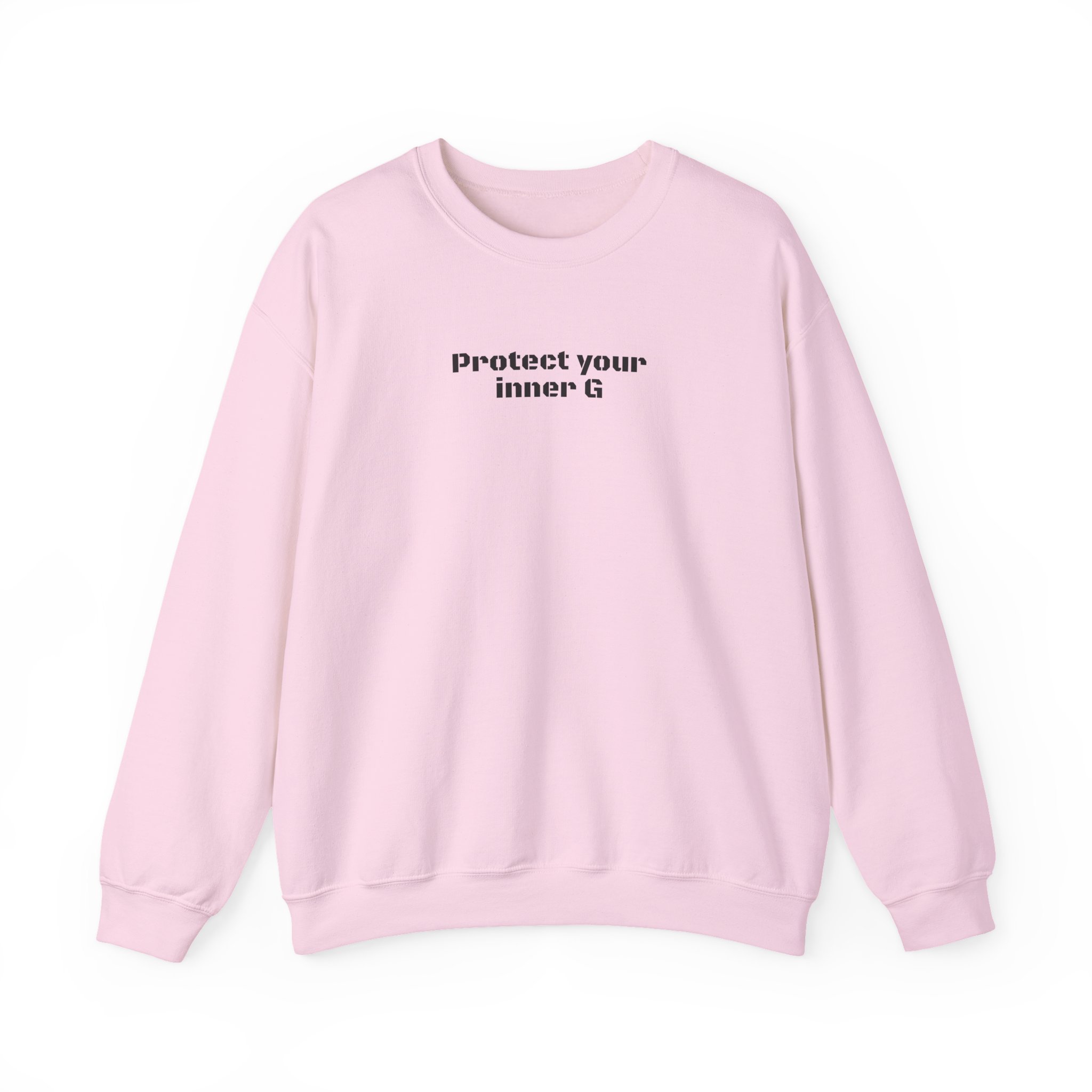 Protect Your Inner G Sweatshirt | Bold Sweatshirt | Gift for Streetwear Fans - Black Text - Sweatshirt - Image 13