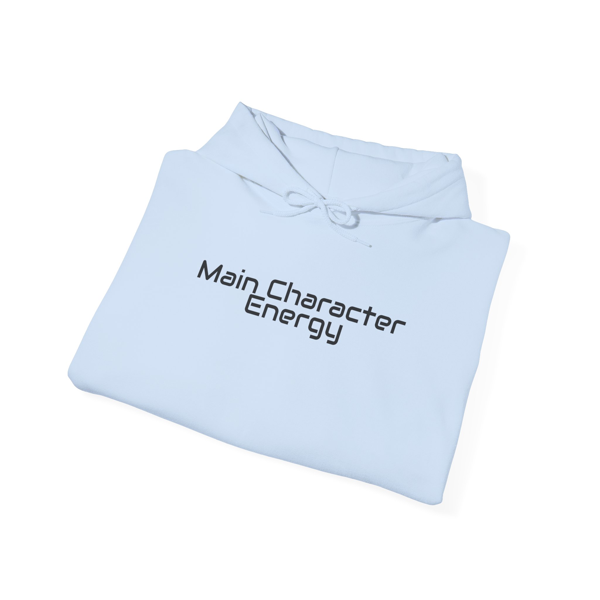 Main Character Energy Hoodie | Bold Sarcastic Hoodie | Gift for Gen Z - Black Text - Hoodie - Image 12