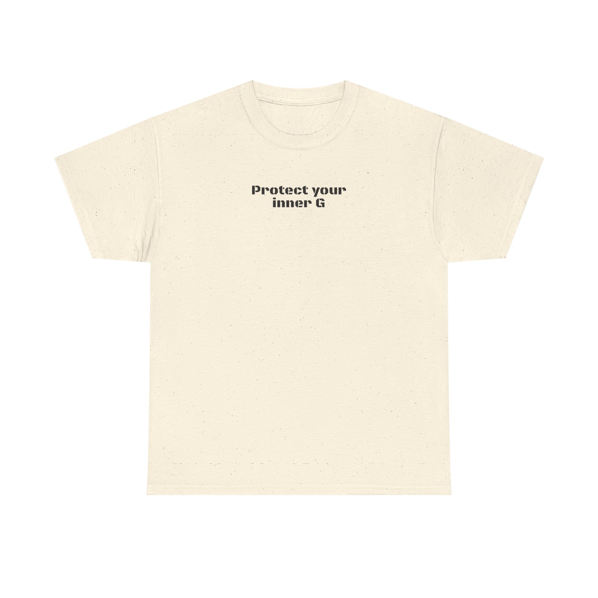 Protect Your Inner G Shirt | Bold Tee | Gift for Streetwear Fans - Black Text - T-Shirt - Image 5