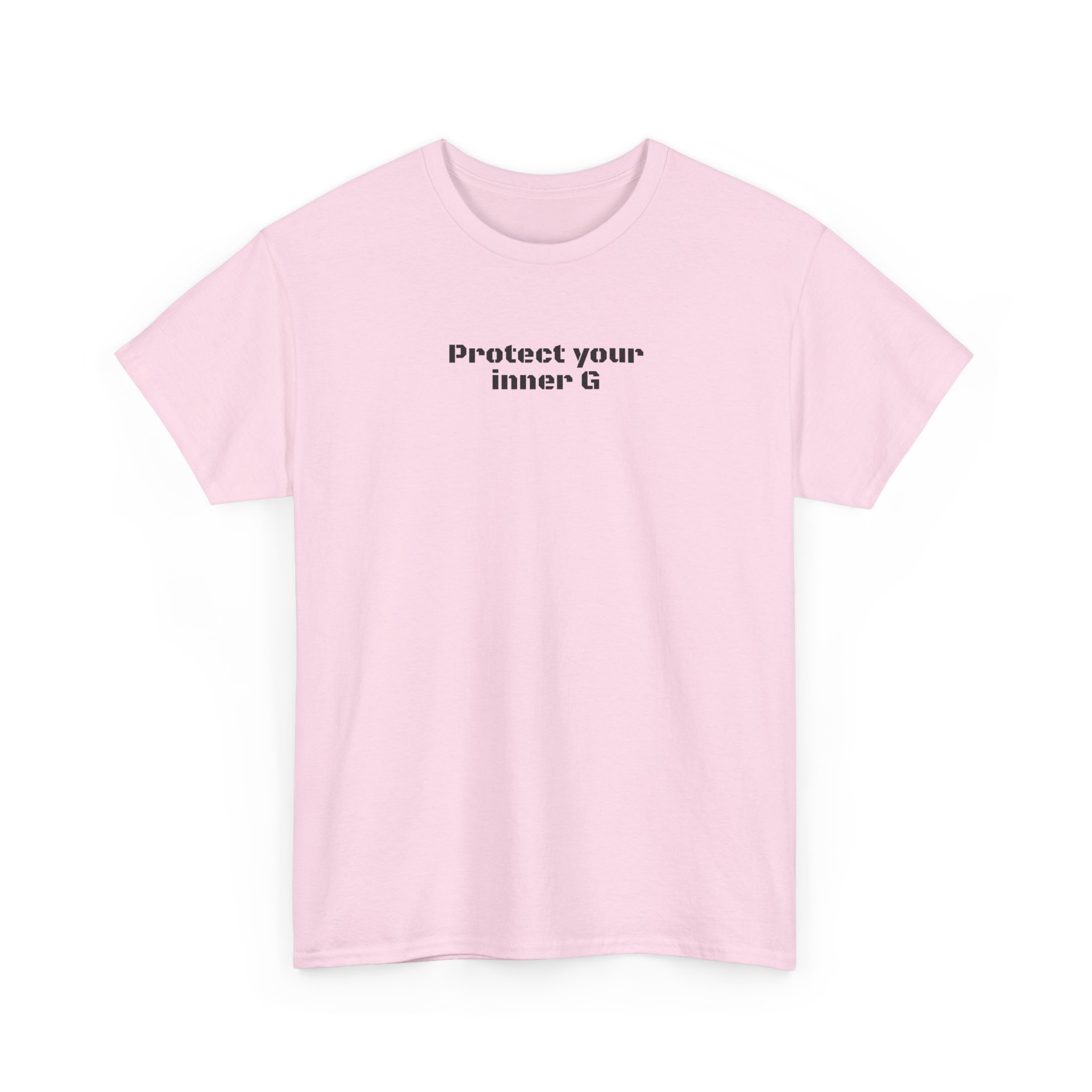 Protect Your Inner G Shirt | Bold Tee | Gift for Streetwear Fans - Black Text - T-Shirt - Image 11