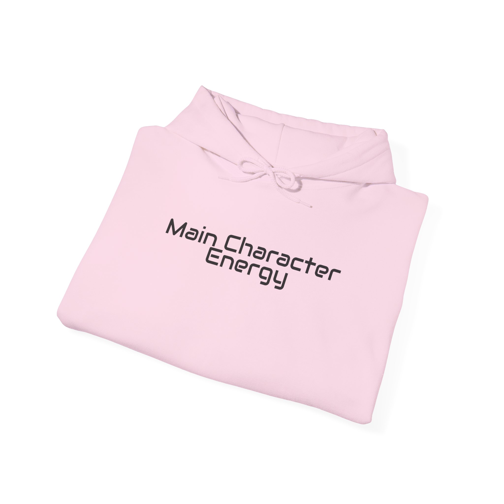Main Character Energy Hoodie | Bold Sarcastic Hoodie | Gift for Gen Z - Black Text - Hoodie - Image 16