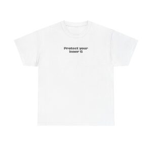 Protect Your Inner G Shirt | Bold Tee | Gift for Streetwear Fans - Black Text - T-Shirt