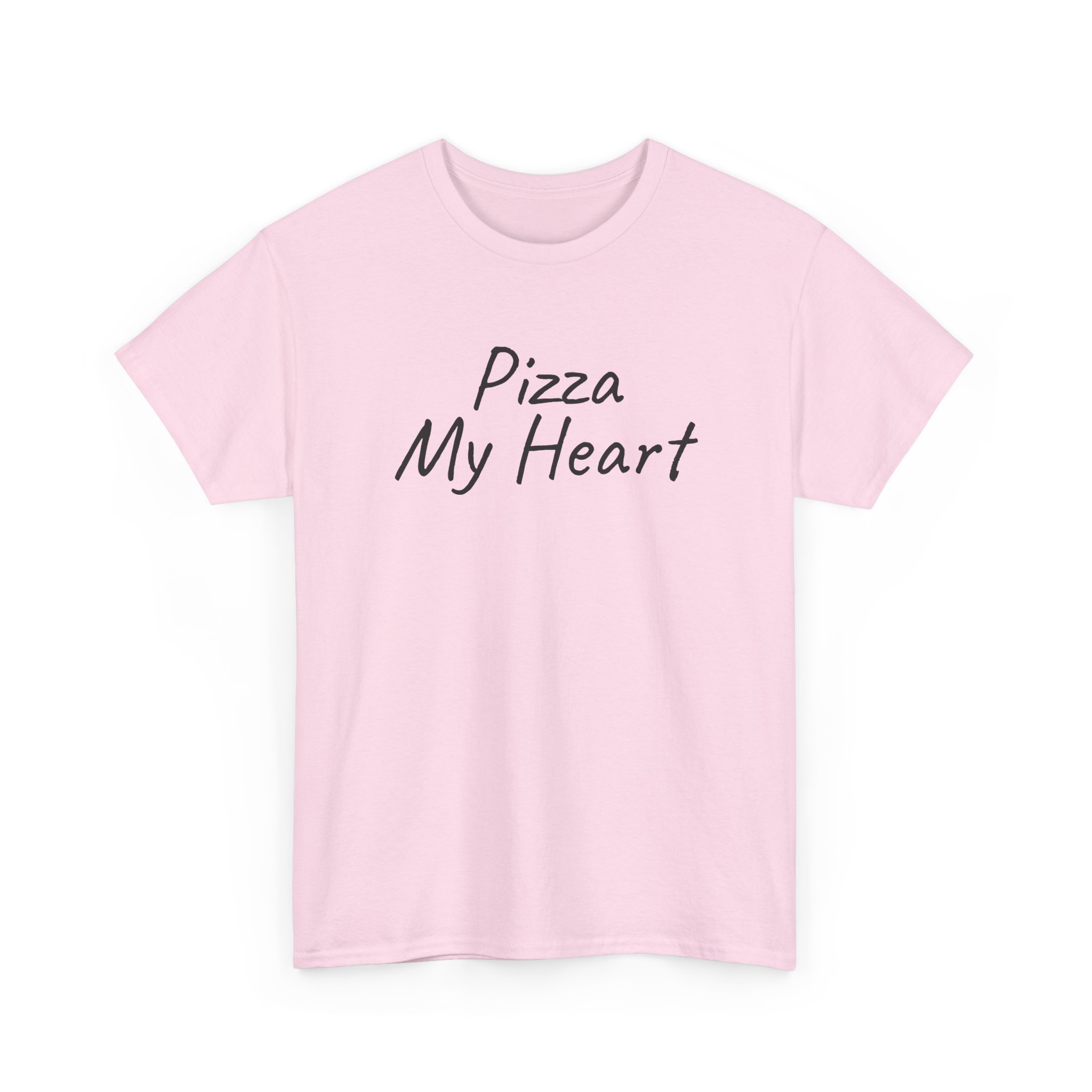 Pizza My Heart T-Shirt (Black Print) – Bild 11