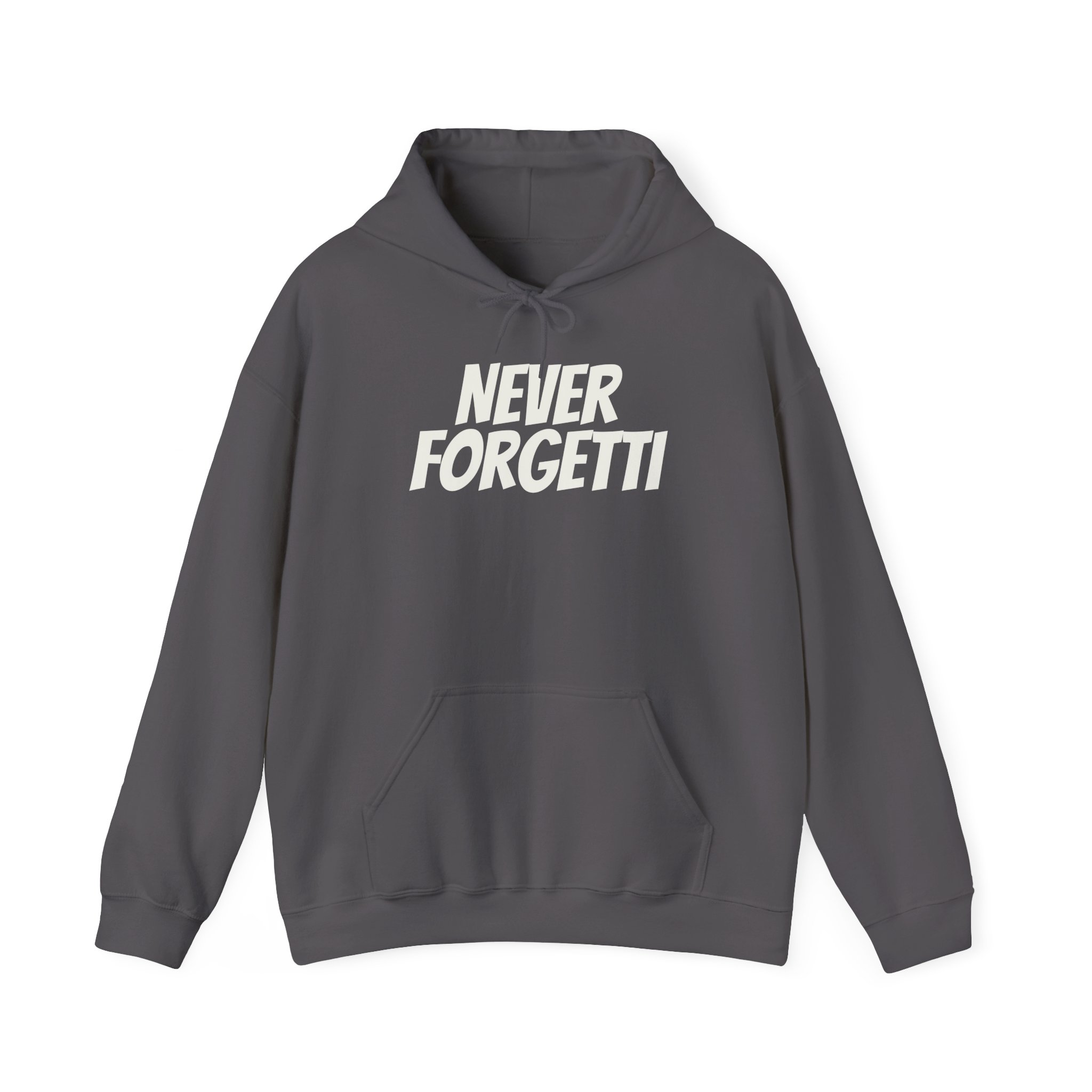 Never Forgetti Hoodie | Funny Pasta Hoodie | Gift for Foodie - White Text - Hoodie - Image 13