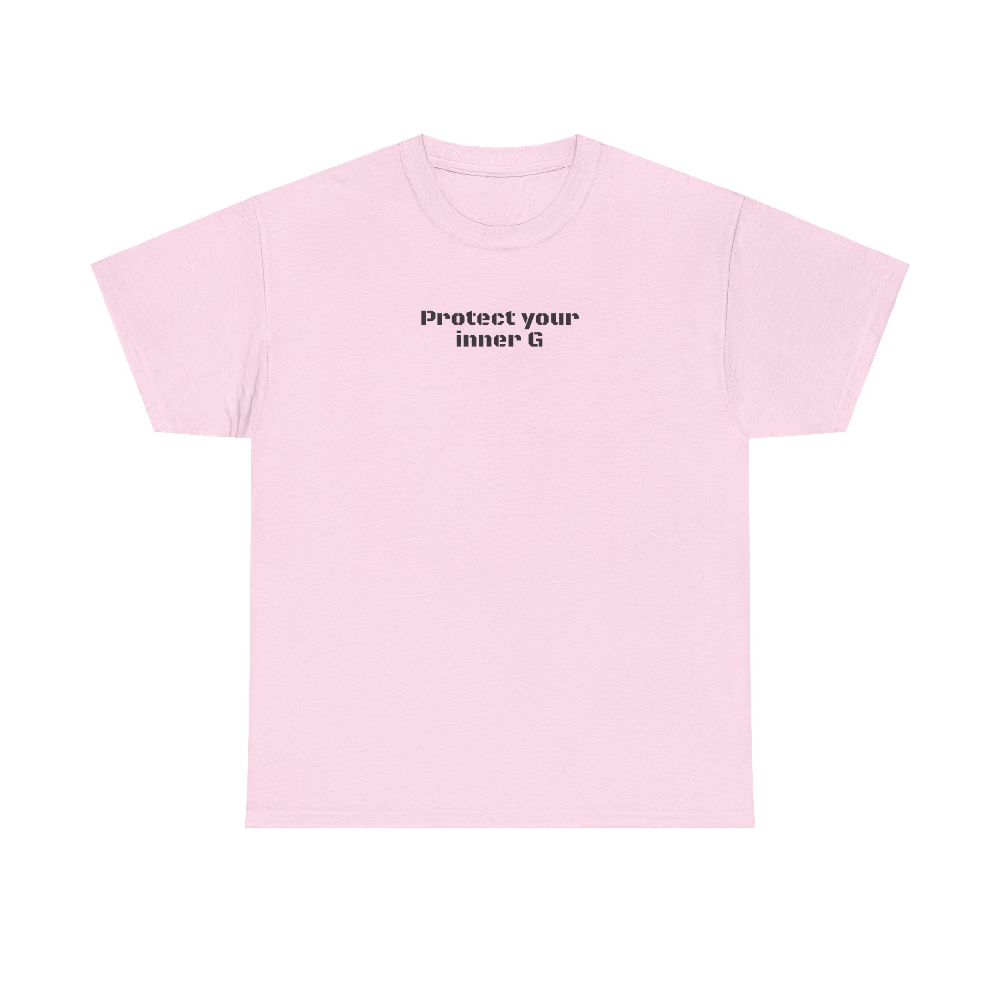 Protect Your Inner G Shirt | Bold Tee | Gift for Streetwear Fans - Black Text - T-Shirt - Image 9