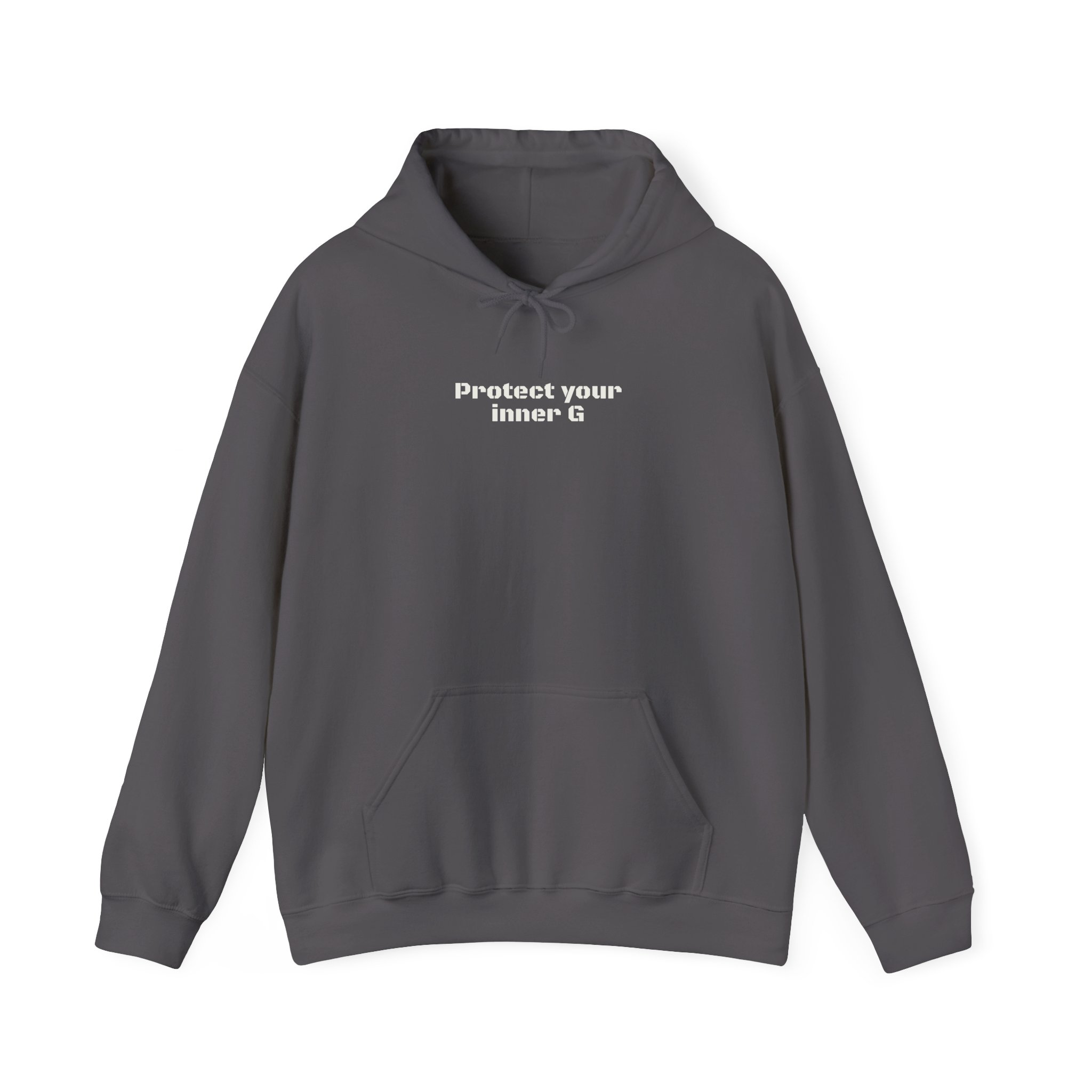 Protect Your Inner G Hoodie | Bold Hoodie | Gift for Streetwear Fans - White Text - Hoodie - Image 13