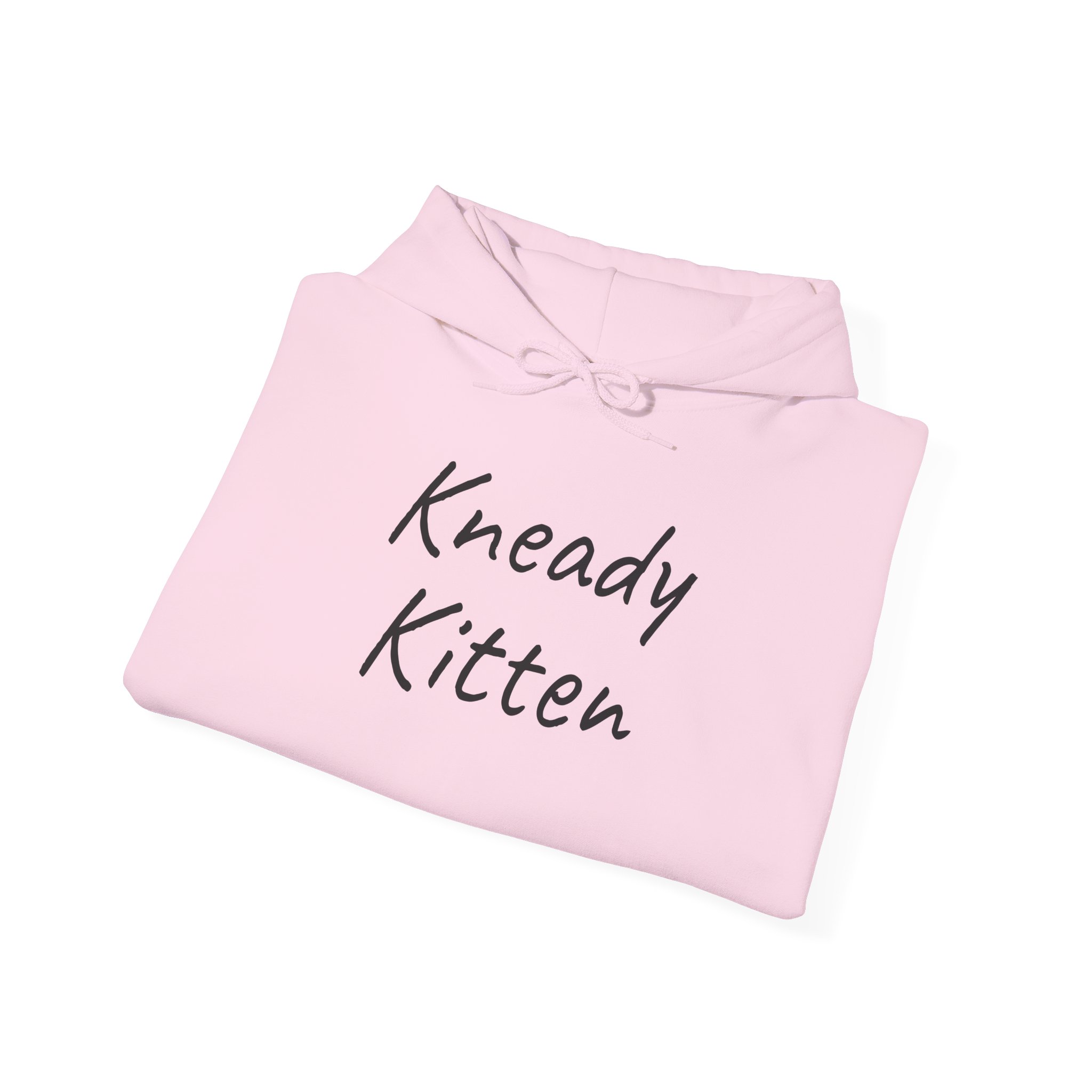 Kneady Kitten Hoodie | Funny Sarcastic Hoodie | Gift for Pet Lovers - Black Text - Hoodie - Image 16