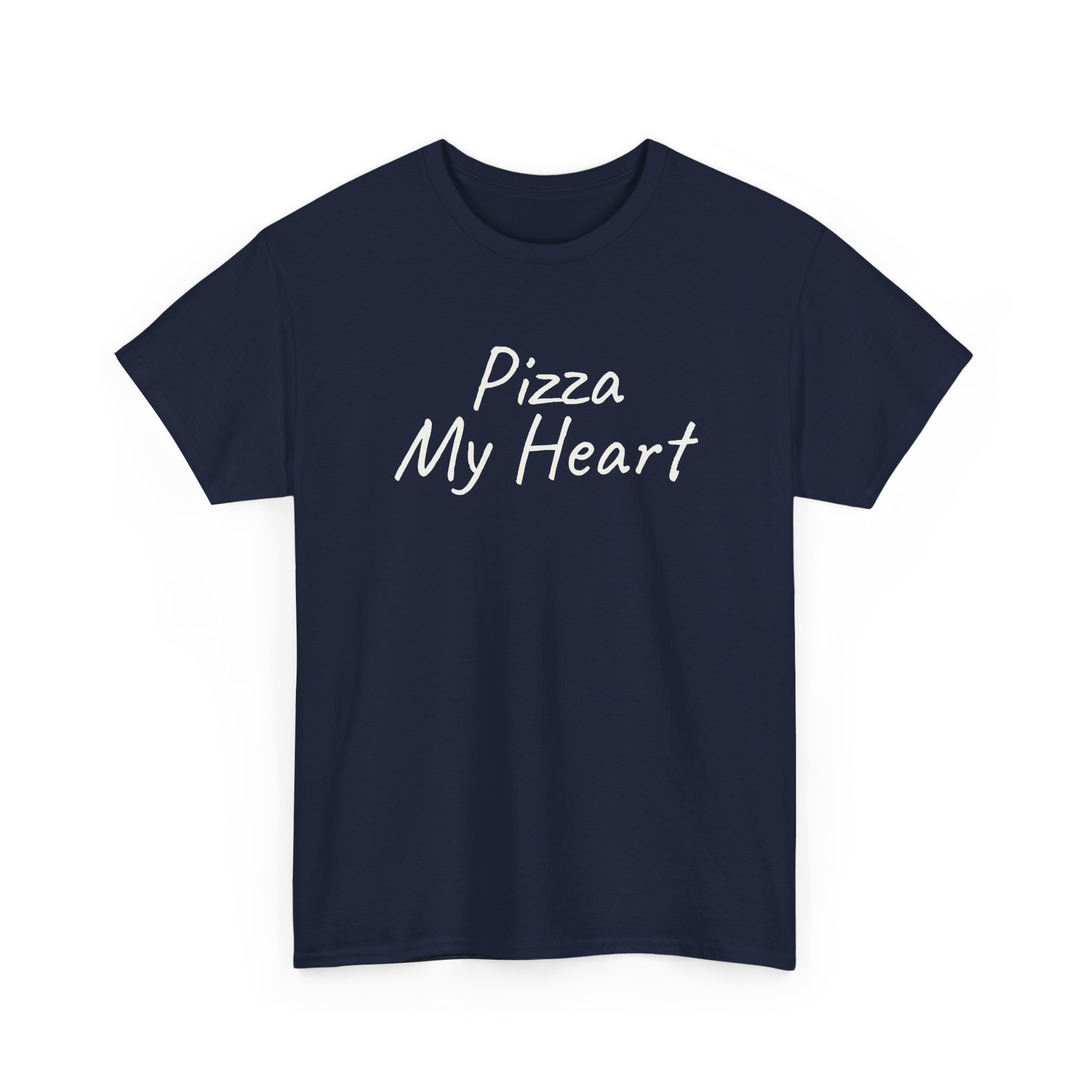 Pizza My Heart Shirt | Cute Toddler Tee | Gift for Pizza Lover - White Text - T-Shirt - Image 15