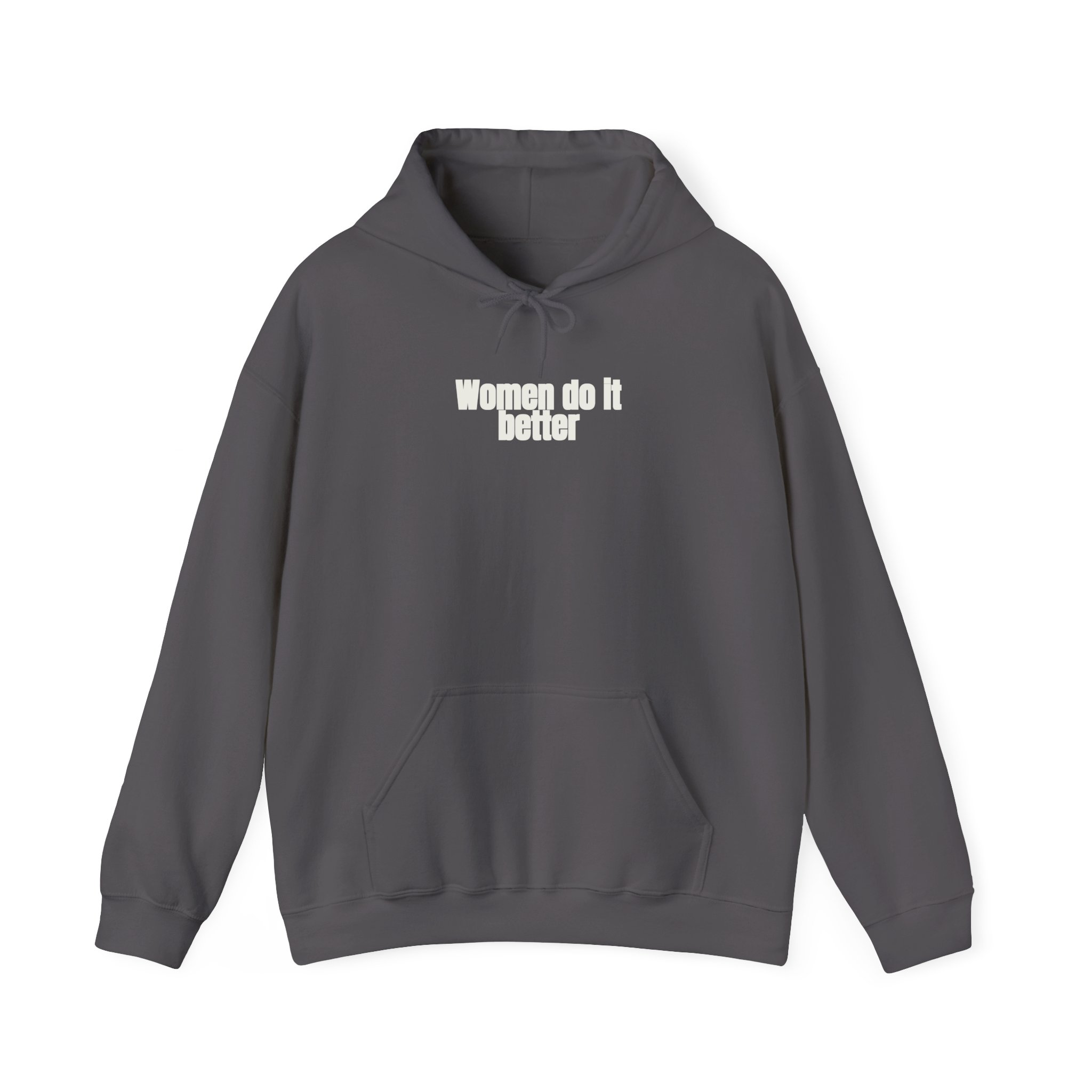 Women Do It Better Hoodie | Bold Sarcastic Hoodie | Gift for Her - White Text - Hoodie - Image 13