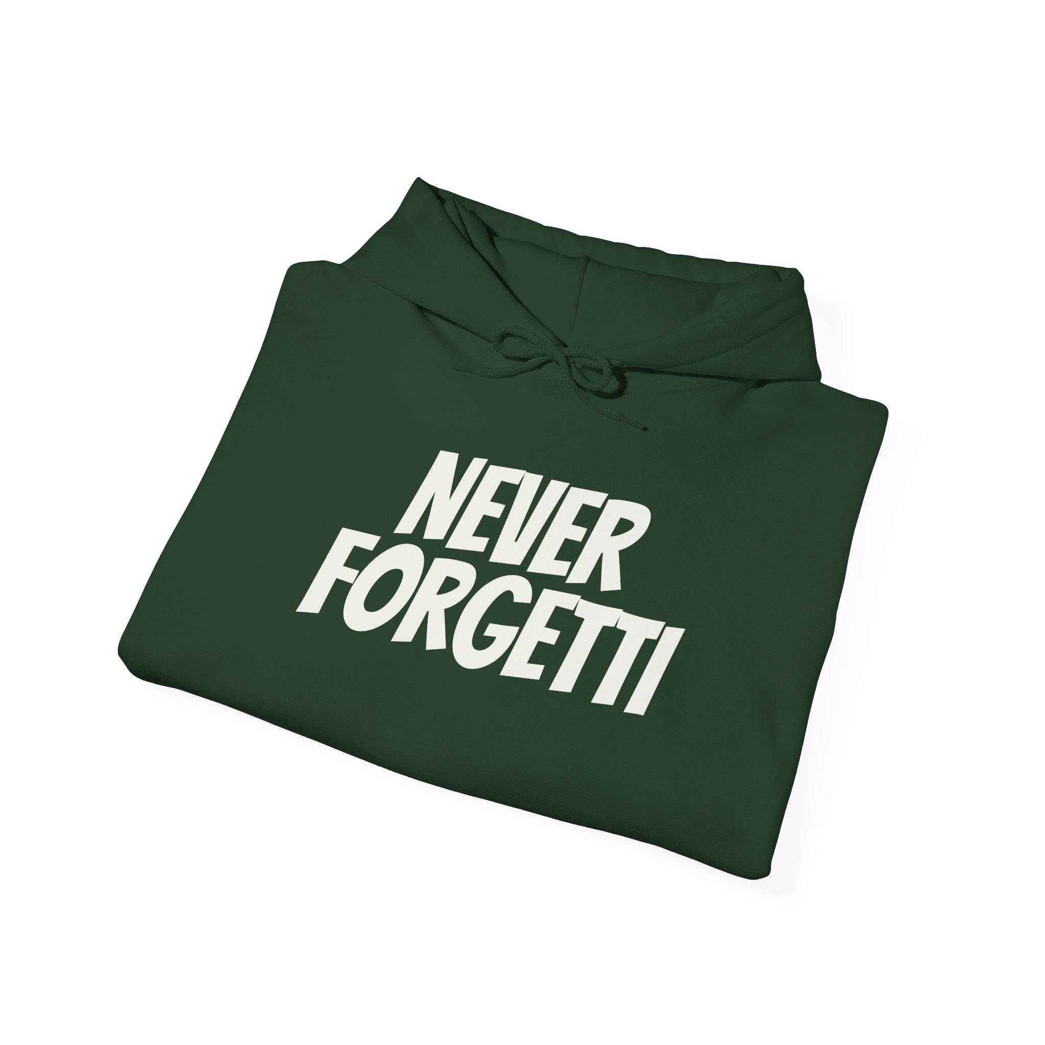 Never Forgetti Hoodie | Funny Pasta Hoodie | Gift for Foodie - White Text - Hoodie - Image 12