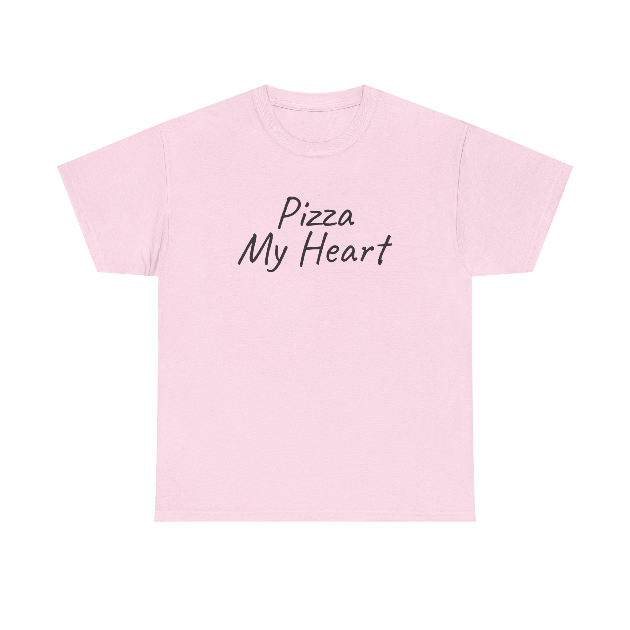 Pizza My Heart T-Shirt (Black Print) – Bild 9