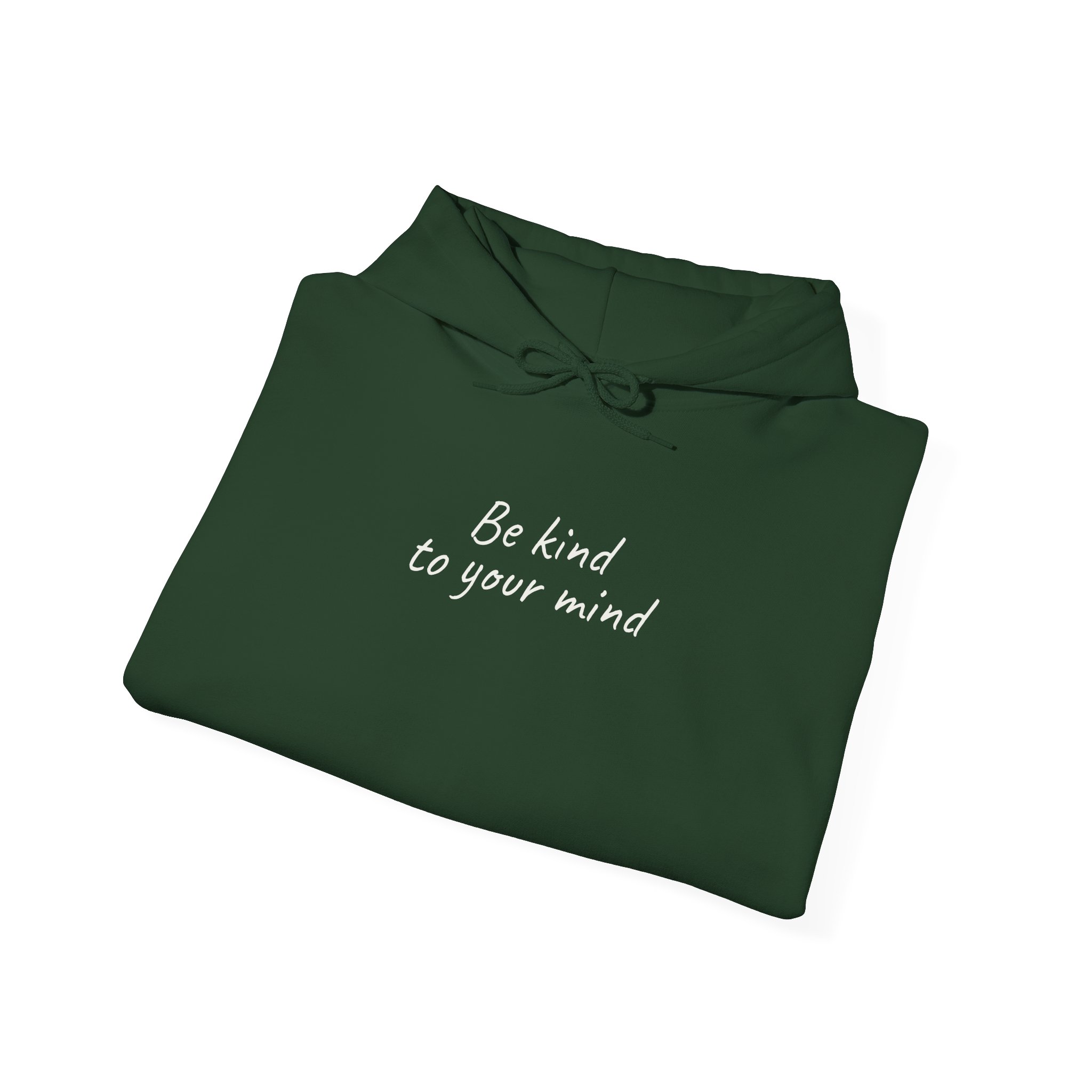 Be Kind To Your Mind Hoodie | Bold Hoodie | Gift for Mental Health Advocate - White Text - Hoodie - Image 12