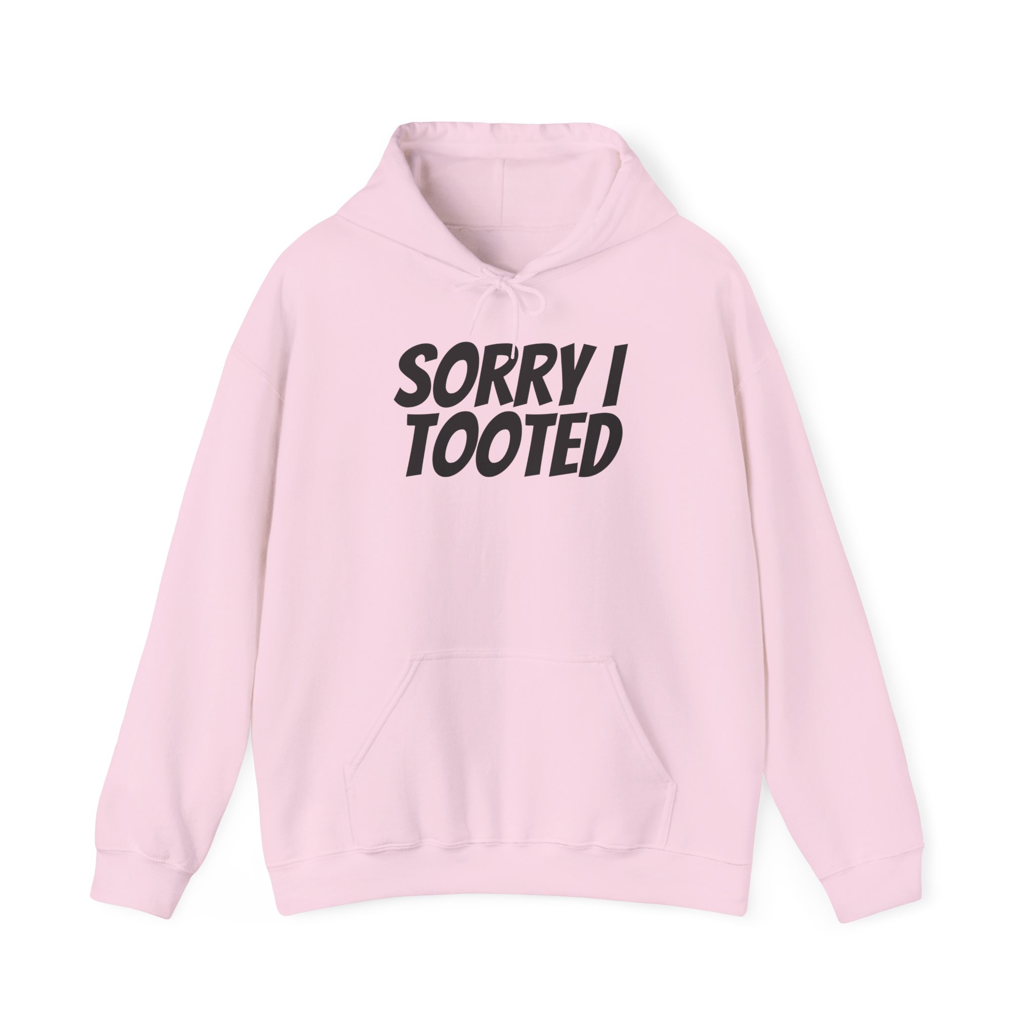Sorry I Tooted Hoodie | Funny Sarcastic Hoodie | Gift for Prankster - Black Text - Hoodie - Image 13