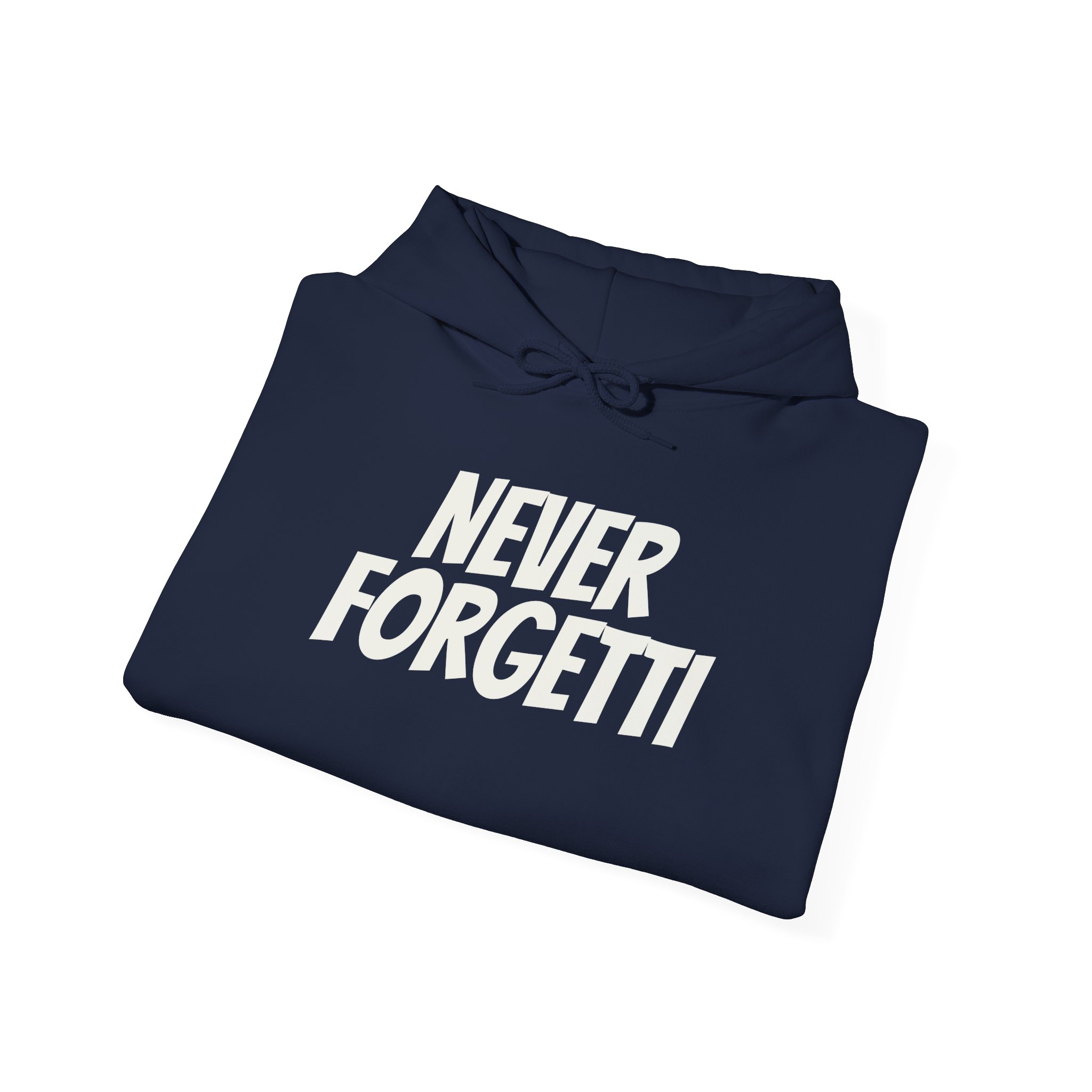 Never Forgetti Hoodie | Funny Pasta Hoodie | Gift for Foodie - White Text - Hoodie - Image 20