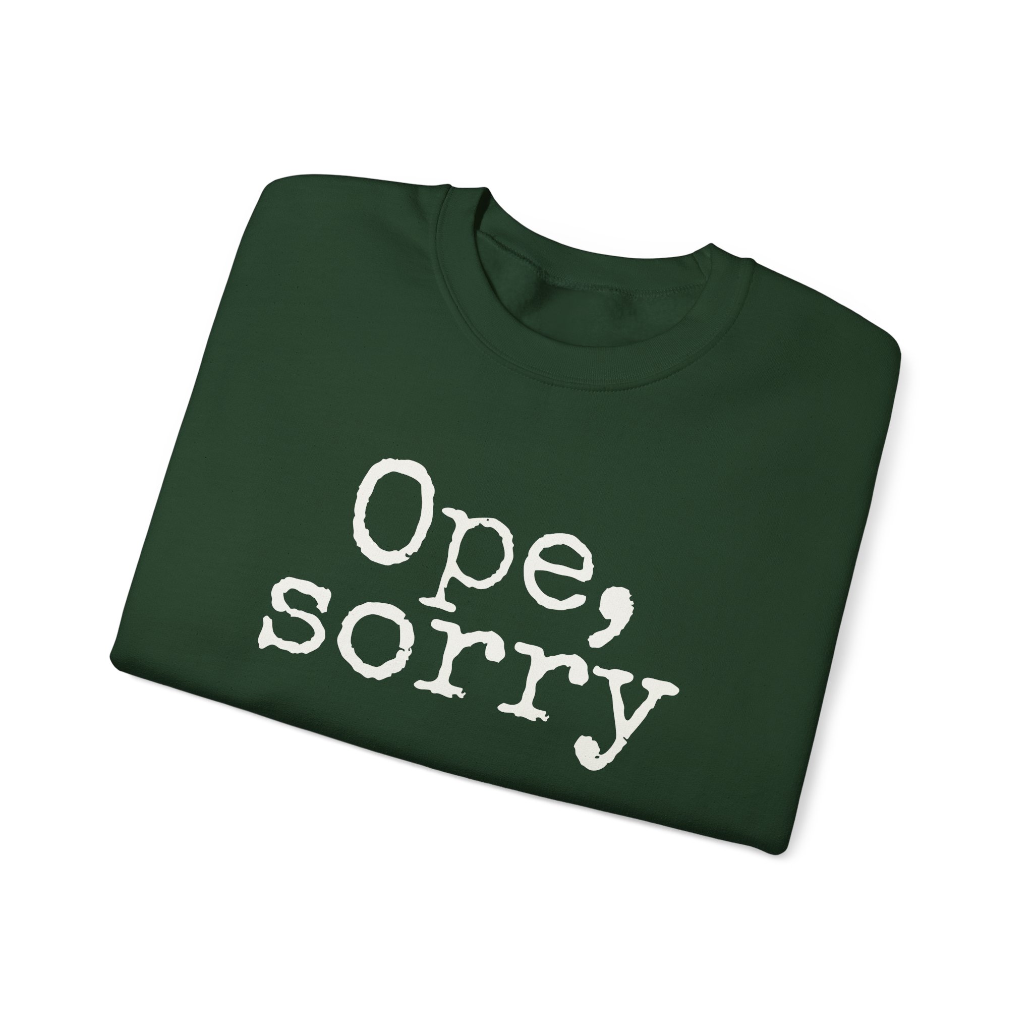 Ope, Sorry Sweatshirt (White Print) – Bild 11