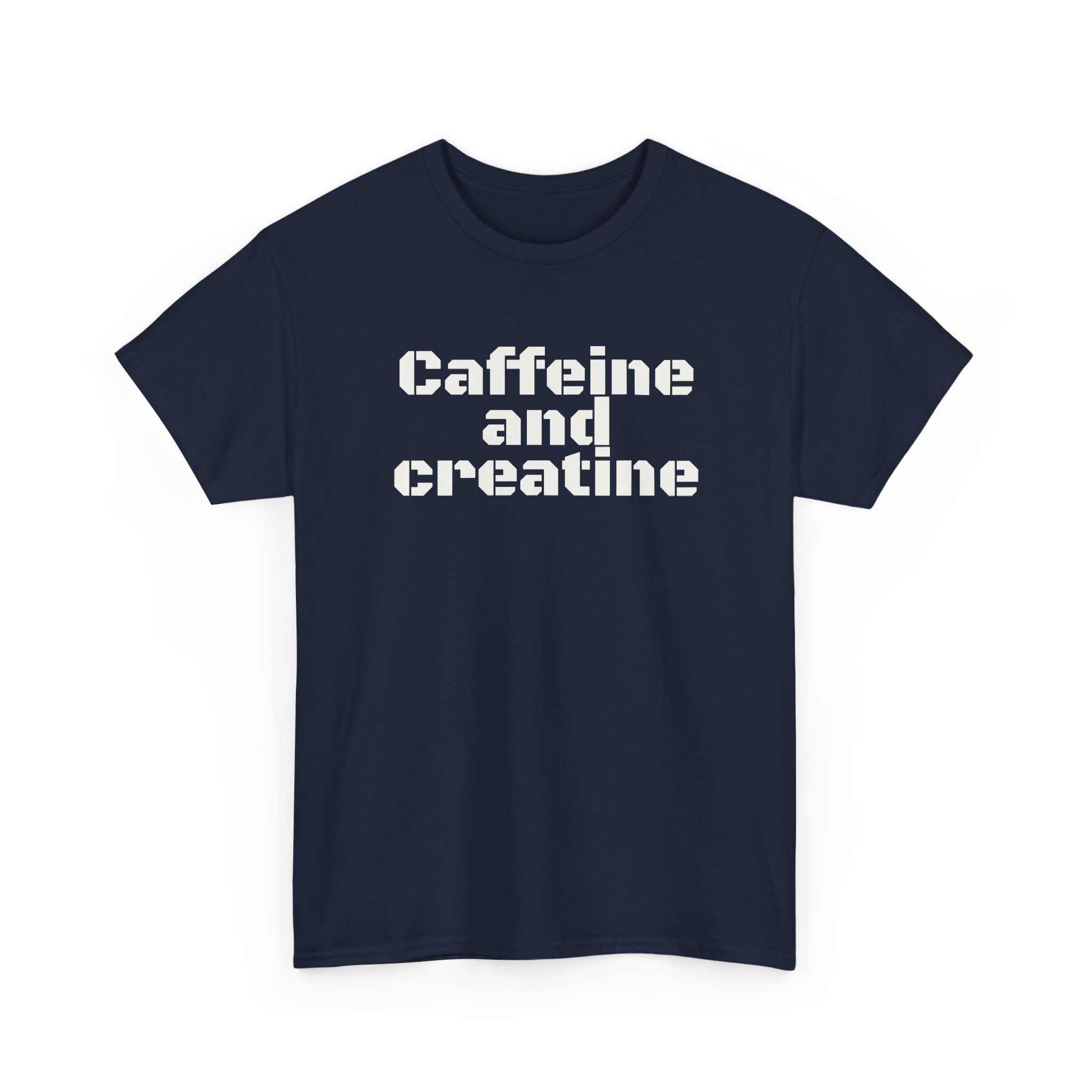 Caffeine And Creatine T-Shirt (White Print) - Image 15