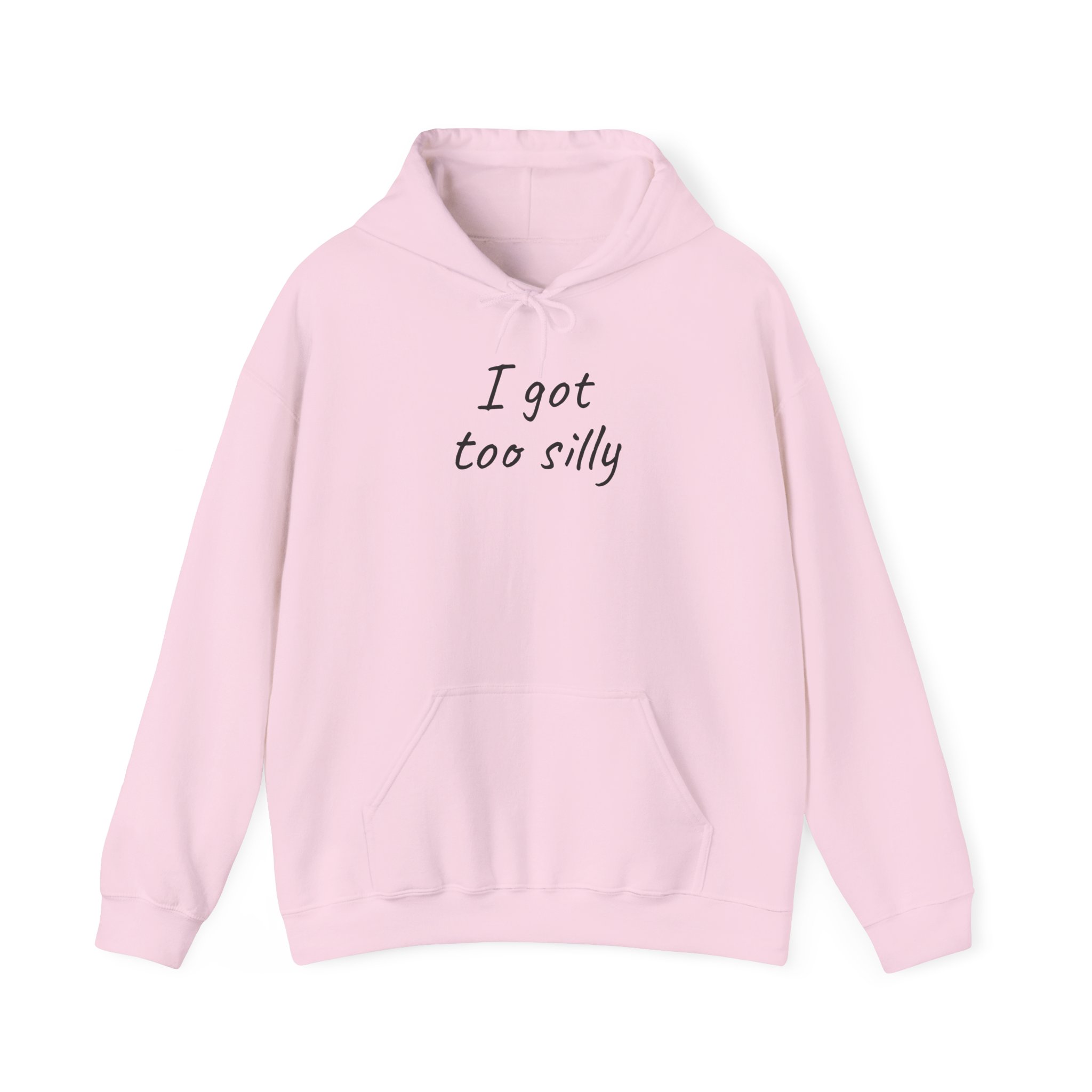 I Got Too Silly Hoodie (Black Print) - Image 13