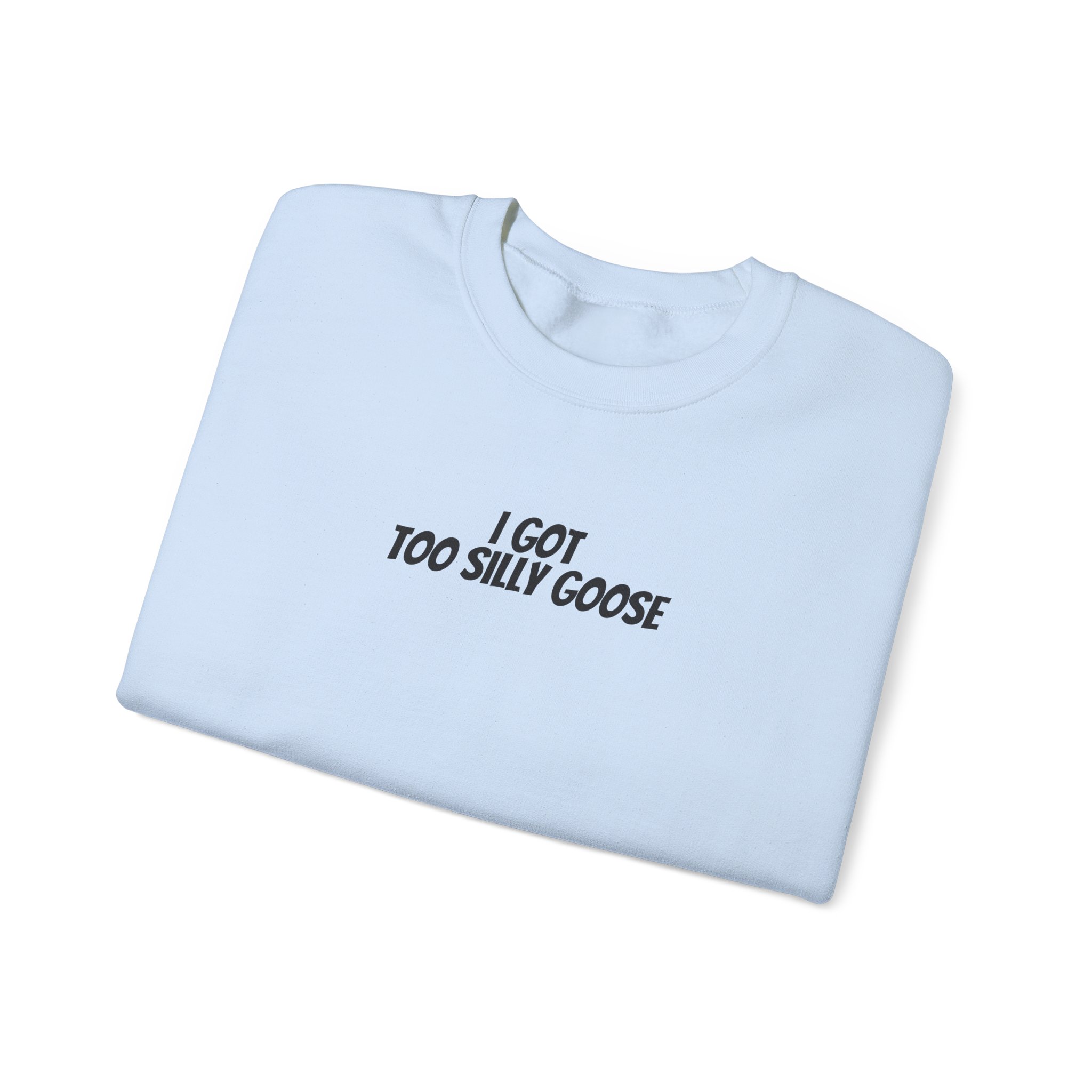 I Got Too Silly Goose Sweatshirt (Black Print) – Bild 11