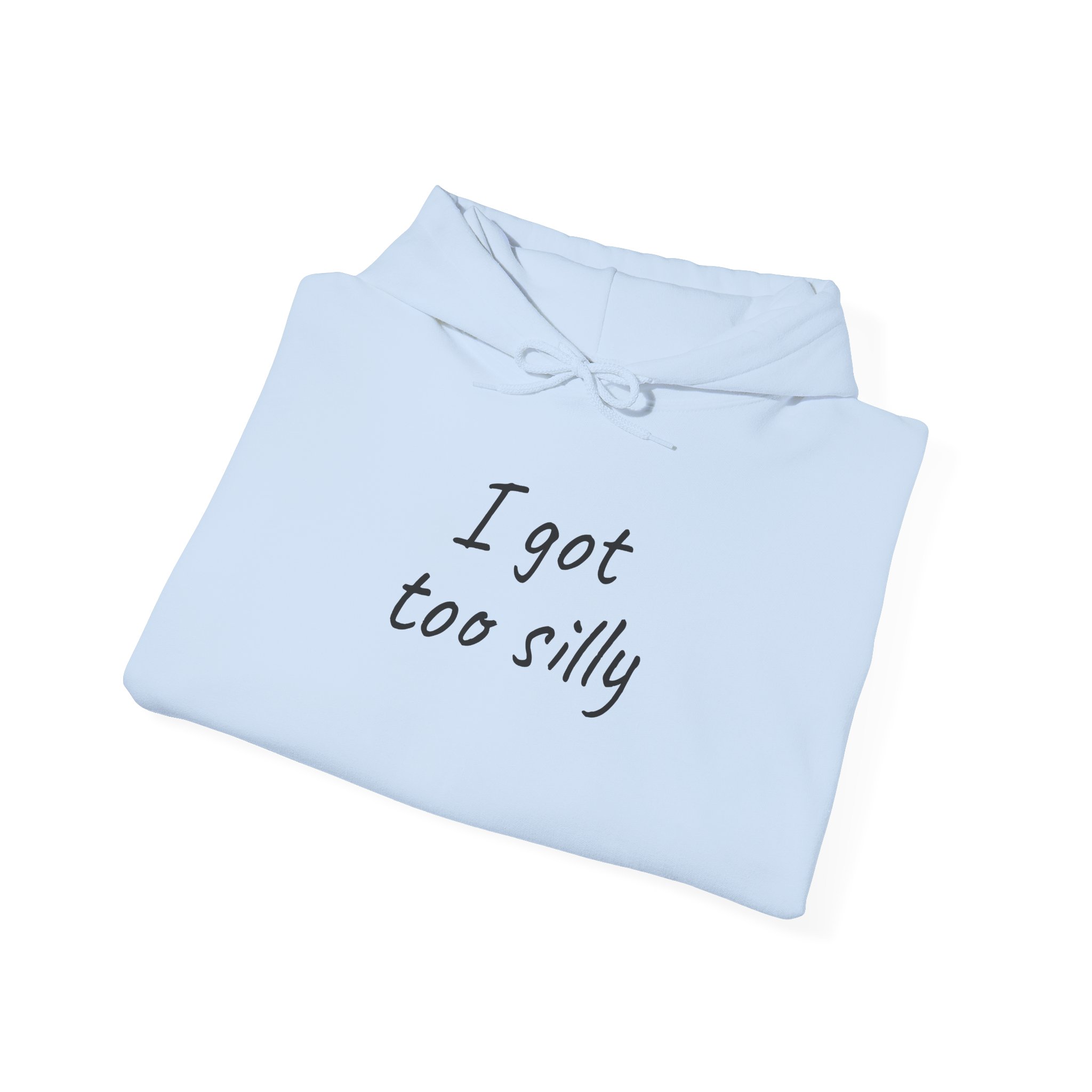 I Got Too Silly Hoodie (Black Print) - Image 12