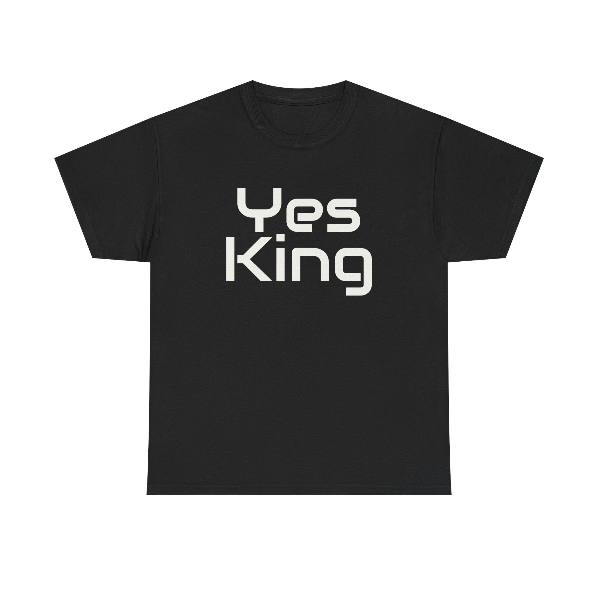 T-shirt Yes King (impression blanche)