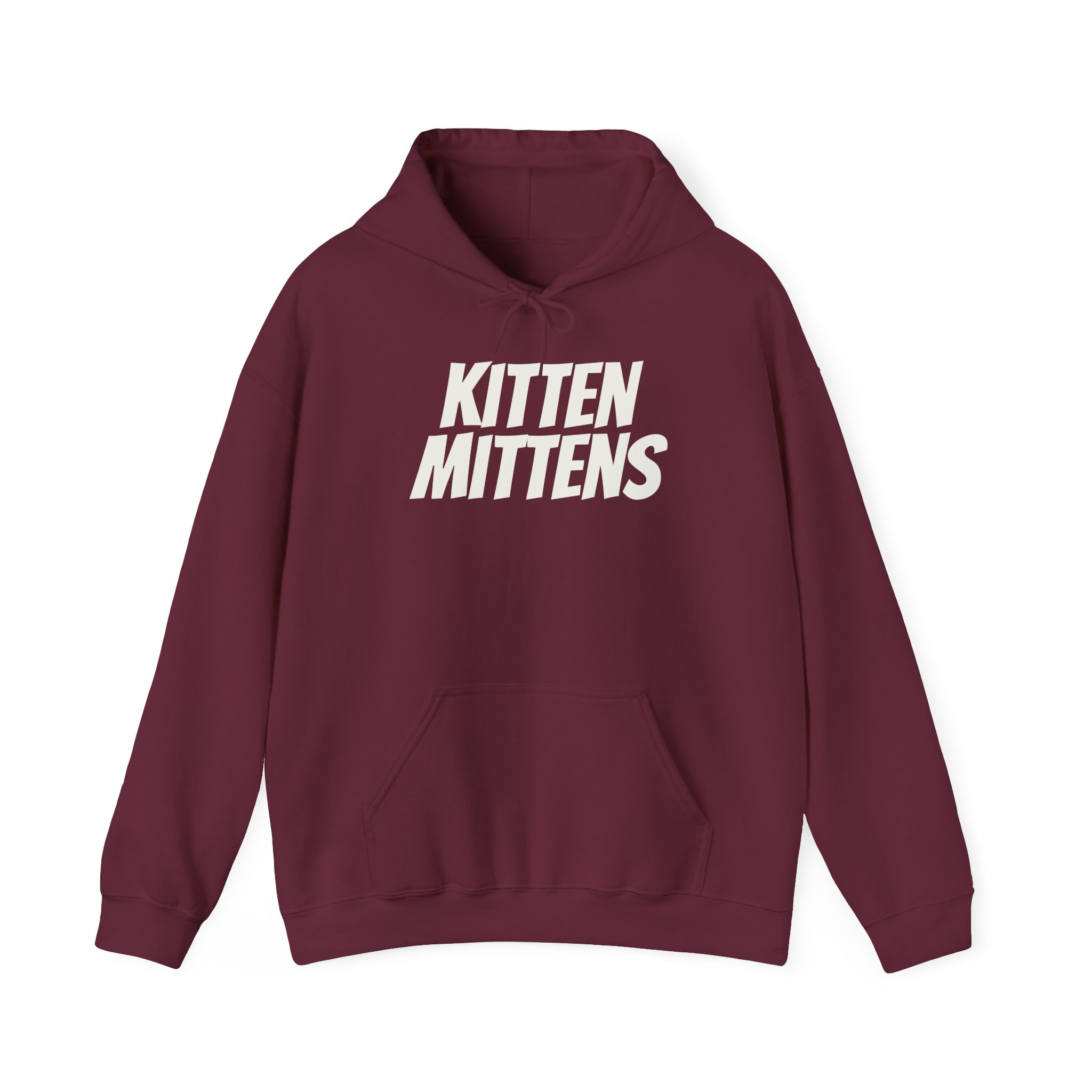 Kitten Mittens Hoodie | Funny Sarcastic Hoodie | Gift for Sitcom Fans - White Text - Hoodie - Image 5