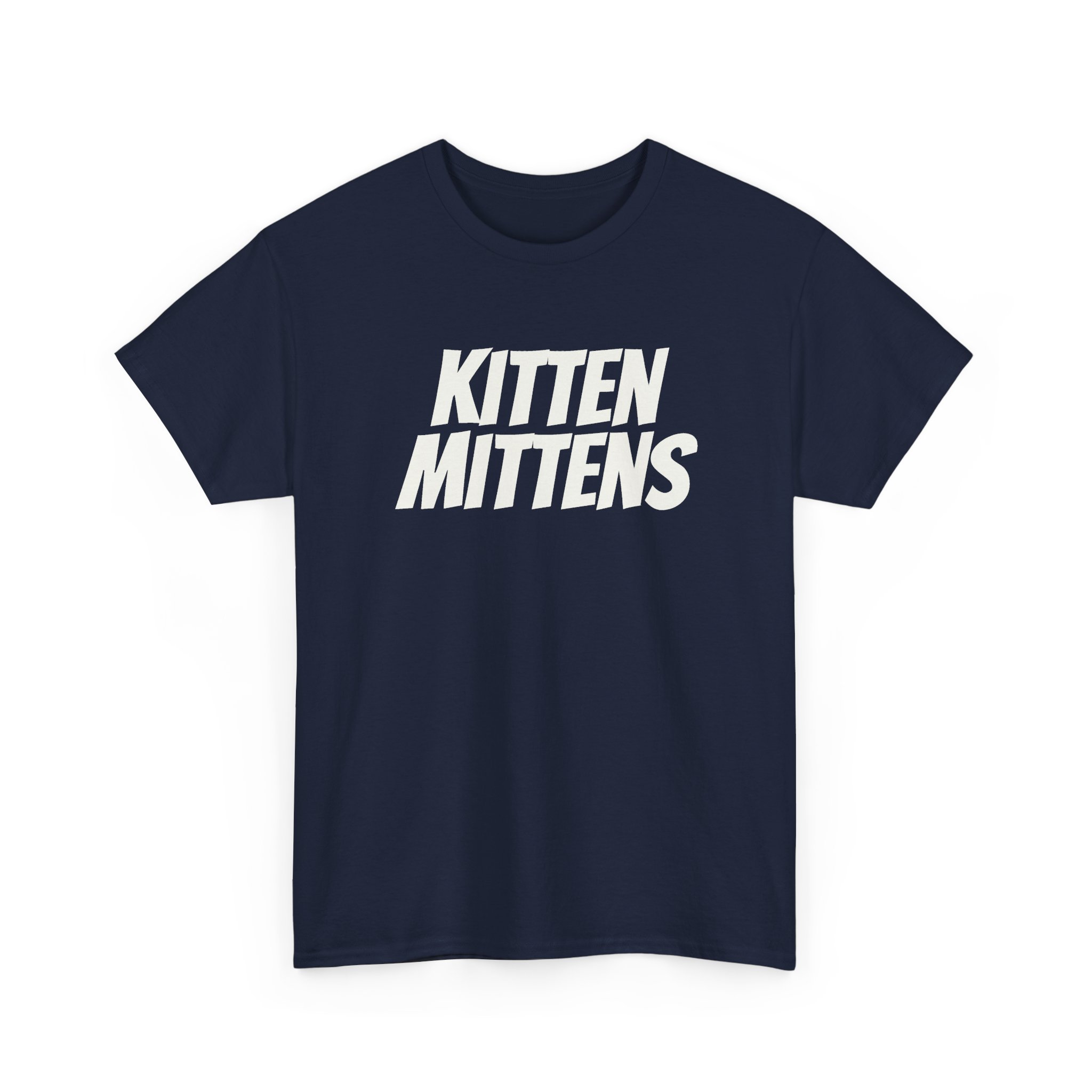Kitten Mittens Shirt | Funny Sarcastic Tee | Gift for Sitcom Fans - White Text - T-Shirt - Image 15