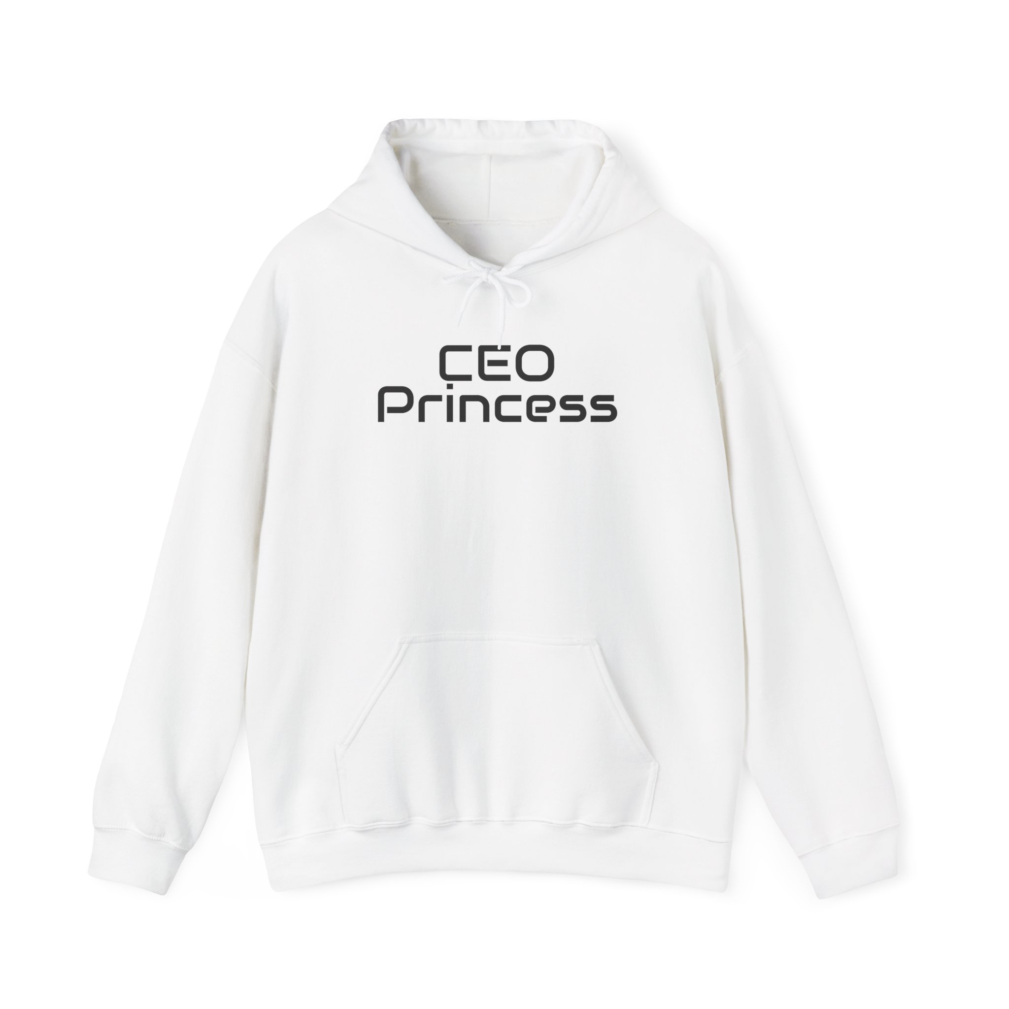 CEO Princess Hoodie | Bold Hoodie | Gift for Boss Babes - Black Text - Hoodie