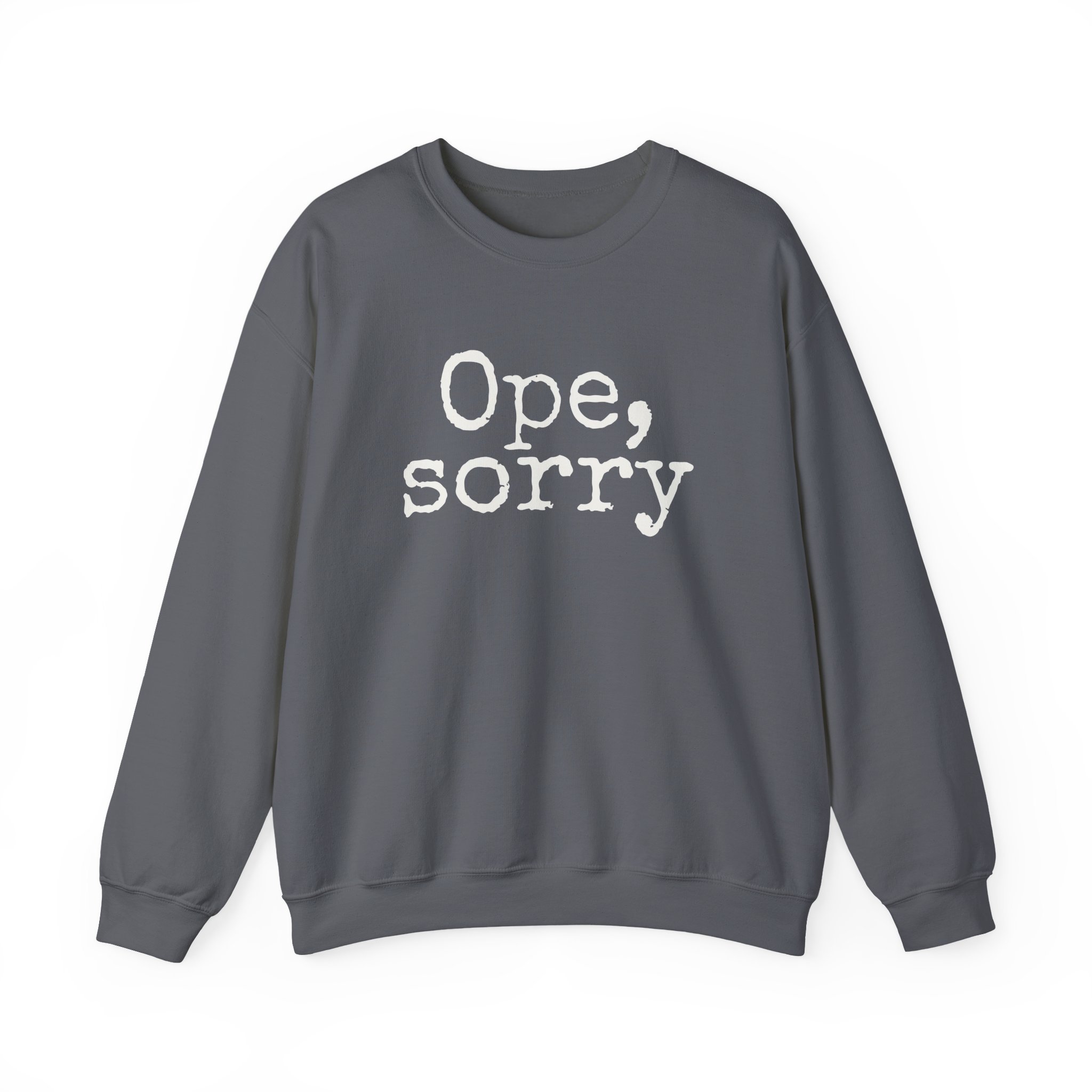 Ope, Sorry Sweatshirt (White Print) – Bild 13