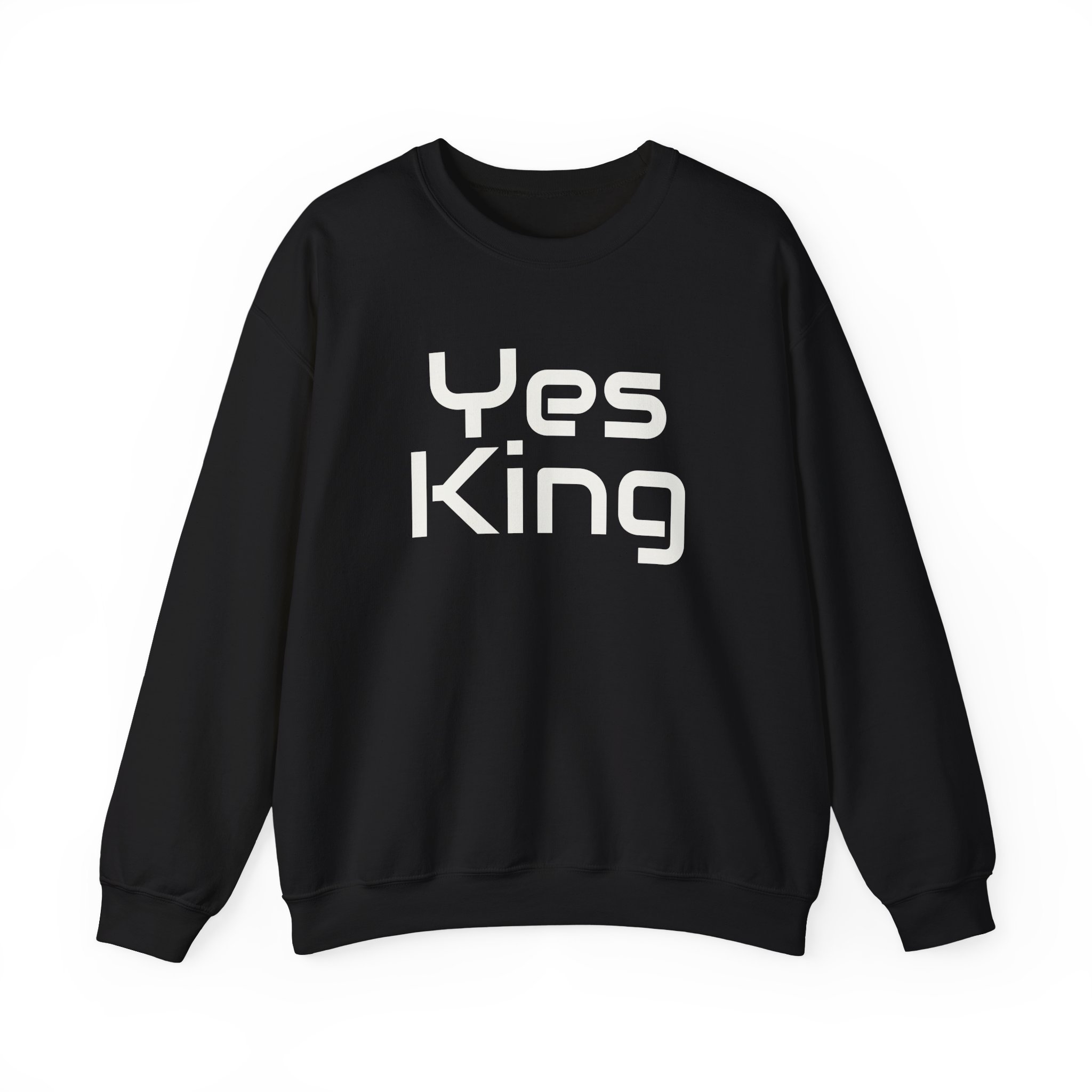 Yes King Sweatshirt (weißer Druck)