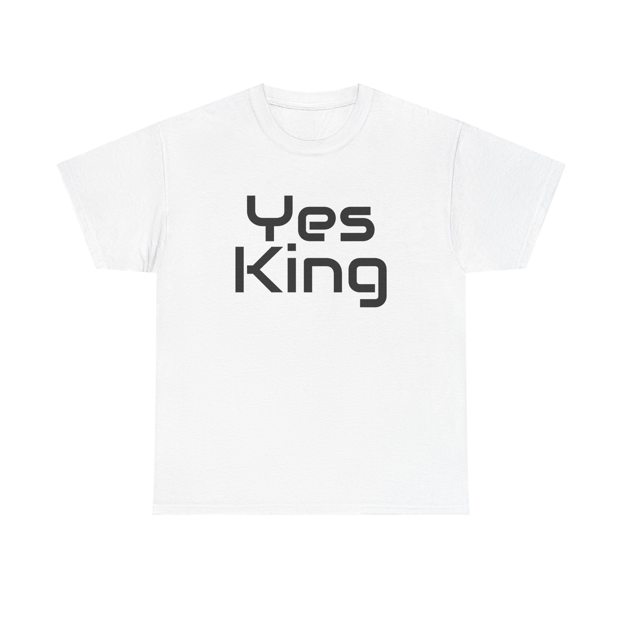 Yes King T-Shirt (Black Print)
