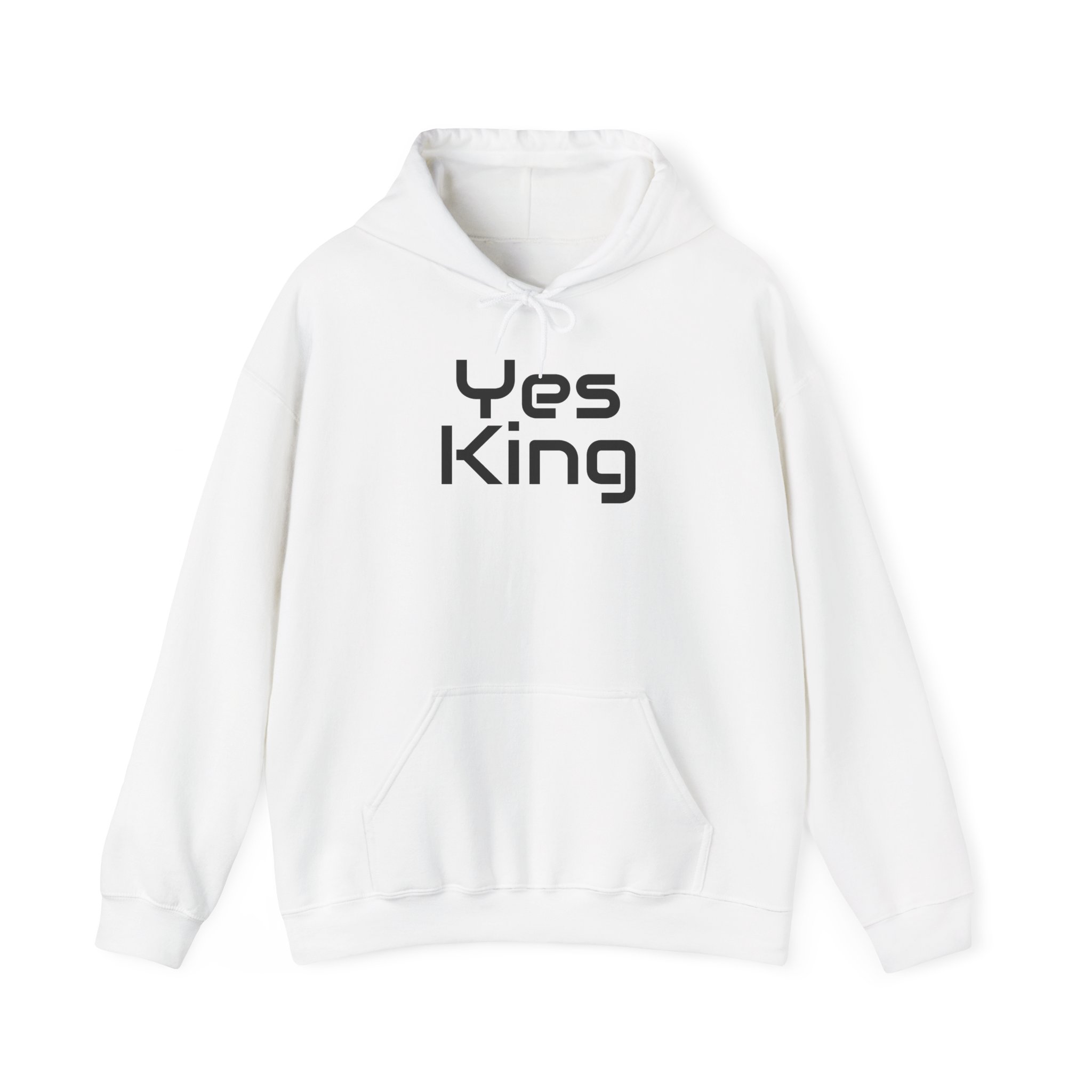 Yes King Hoodie (schwarzer Druck)