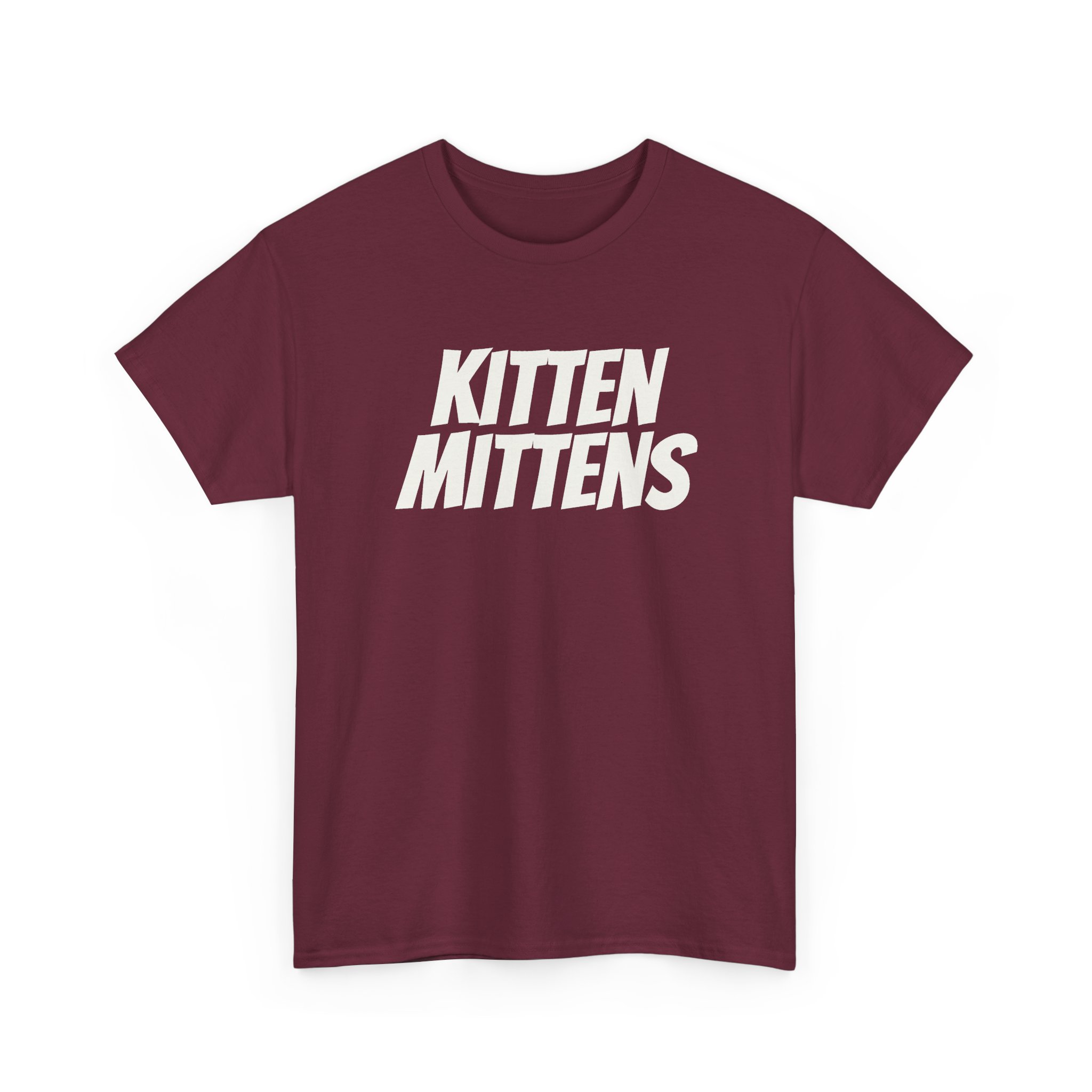 Kitten Mittens Shirt | Funny Sarcastic Tee | Gift for Sitcom Fans - White Text - T-Shirt - Image 7