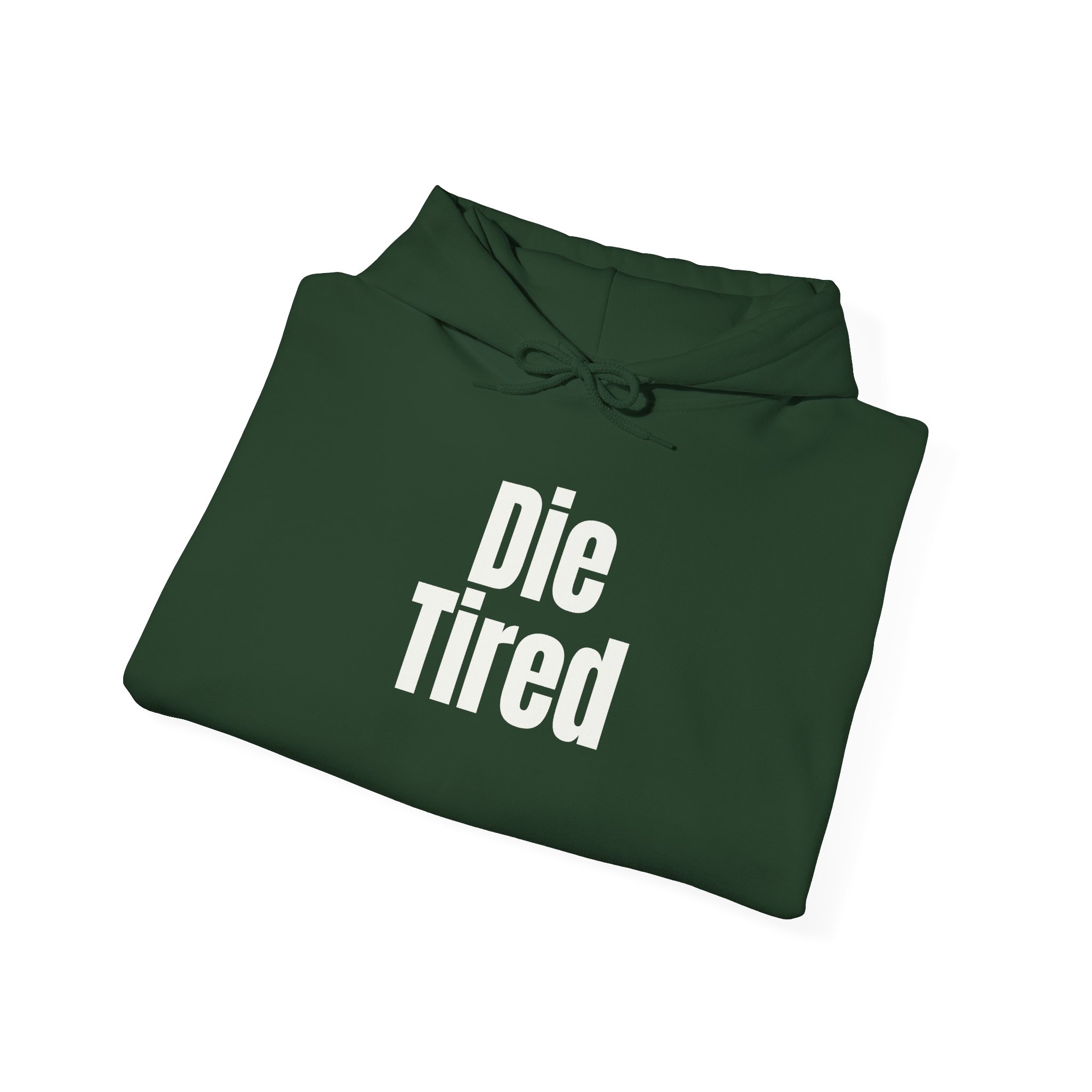 Die Tired Hoodie (White Print) - Image 12