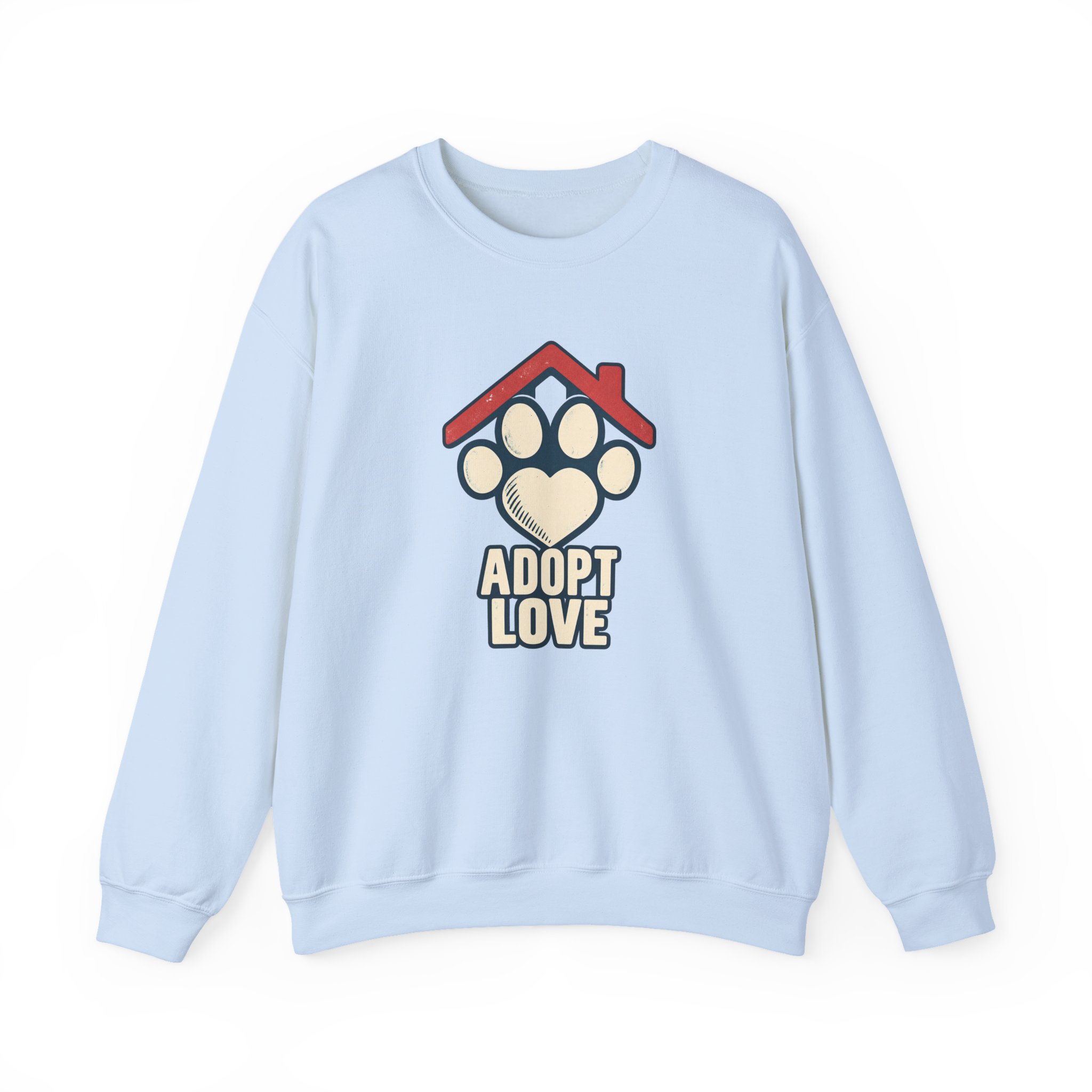 Shelter Heart Mark Sweatshirt — White - Image 2