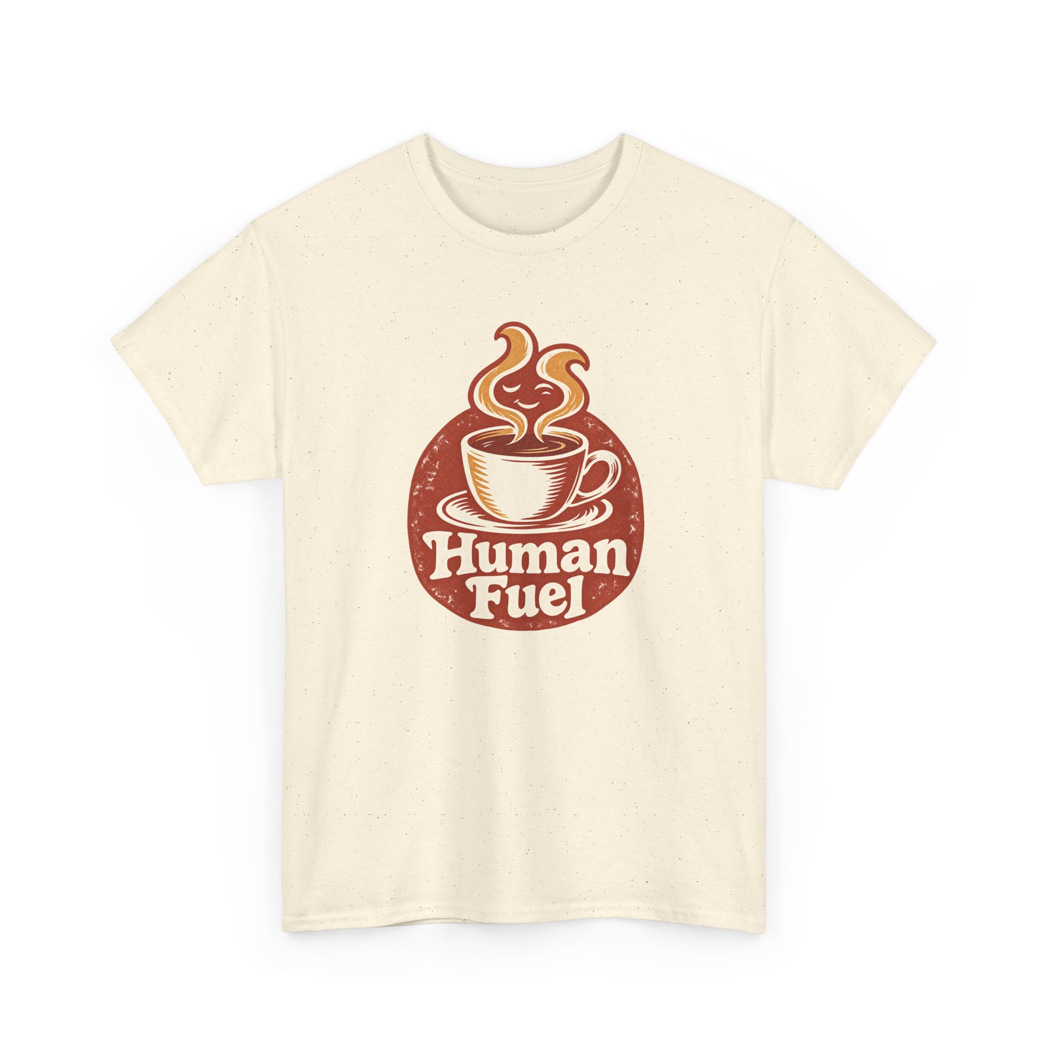 Human Fuel T-Shirt — White – Bild 3