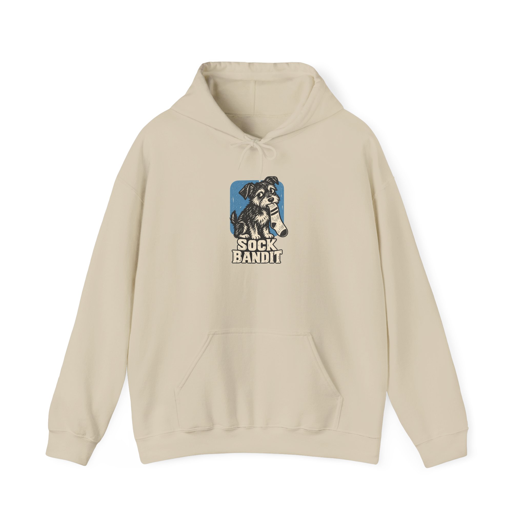 Sock Bandit Hoodie — White – Bild 4