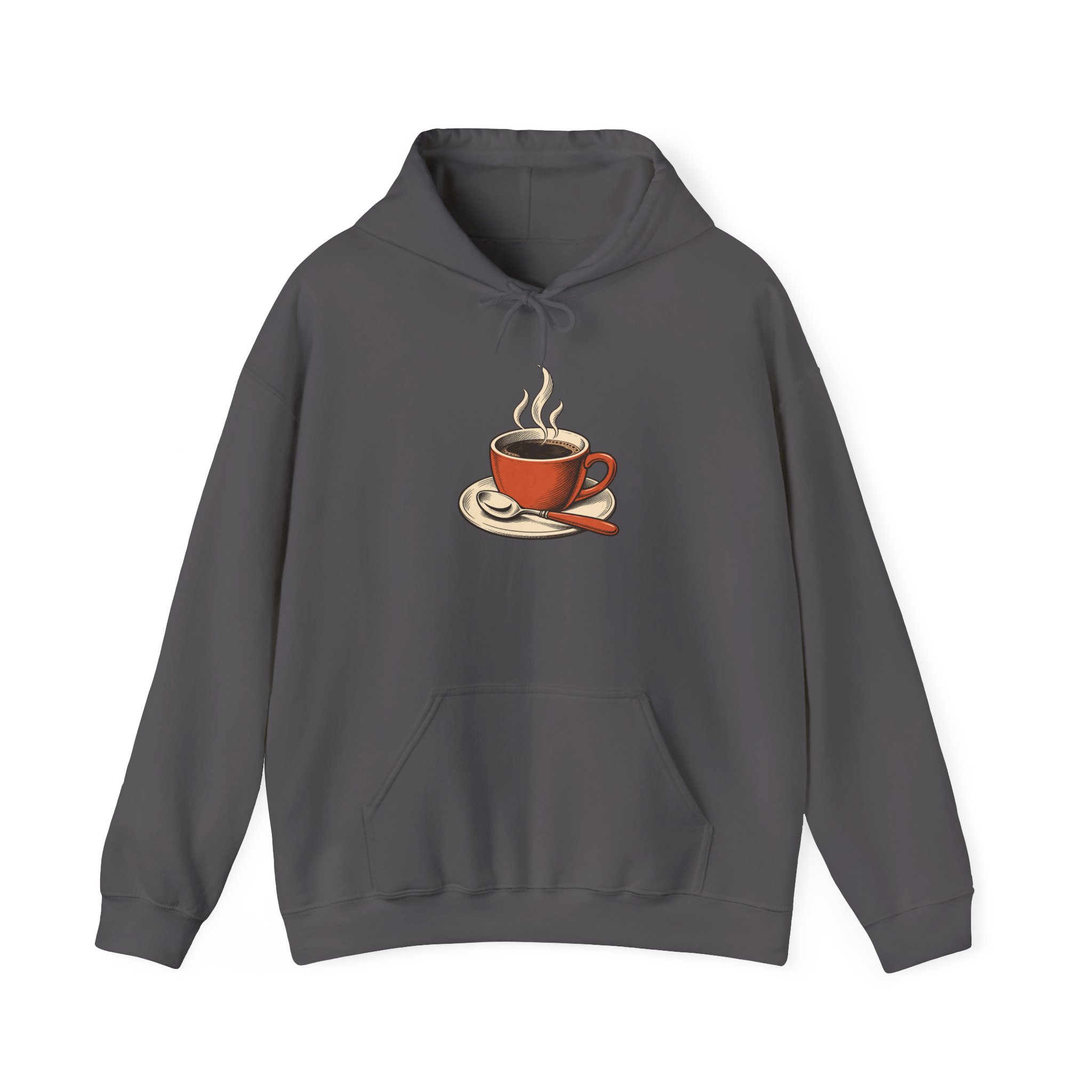 Snooze Spoon Hoodie — Black - Image 2
