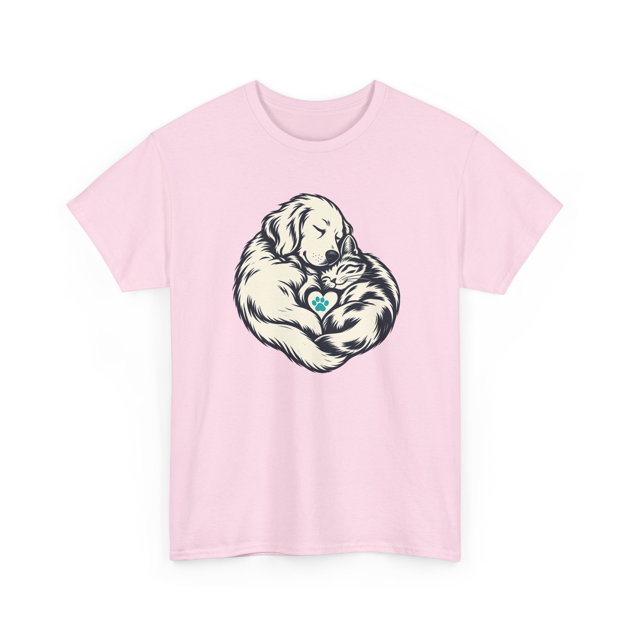 Heartful Pair T-Shirt — White – Bild 2