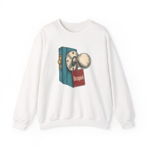 Occupied Door Sweatshirt — White