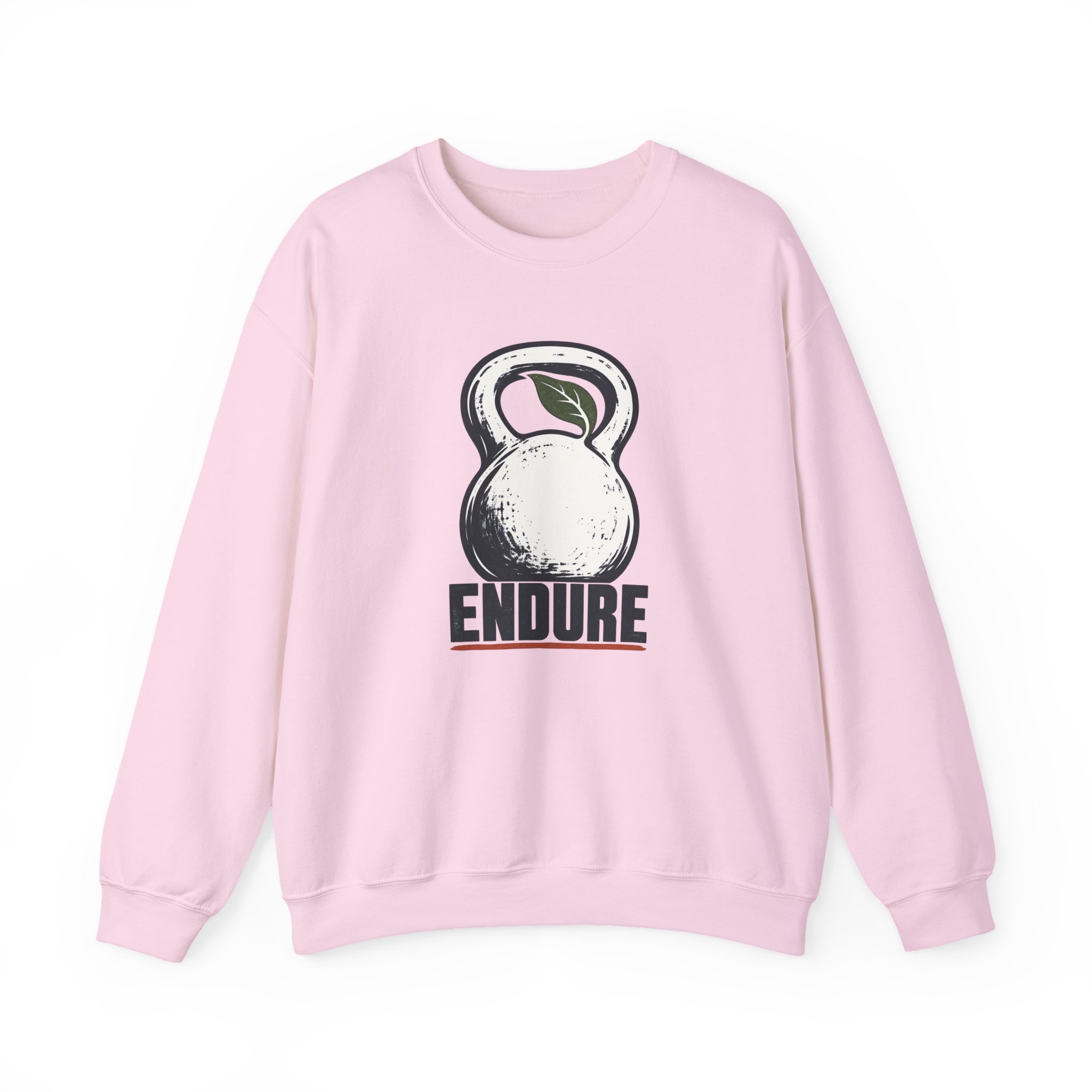 Endure Kettlebell Emblem Sweatshirt — White – Image 3