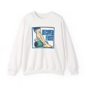 Sweat-shirt Foam-Roll Pause — Blanc