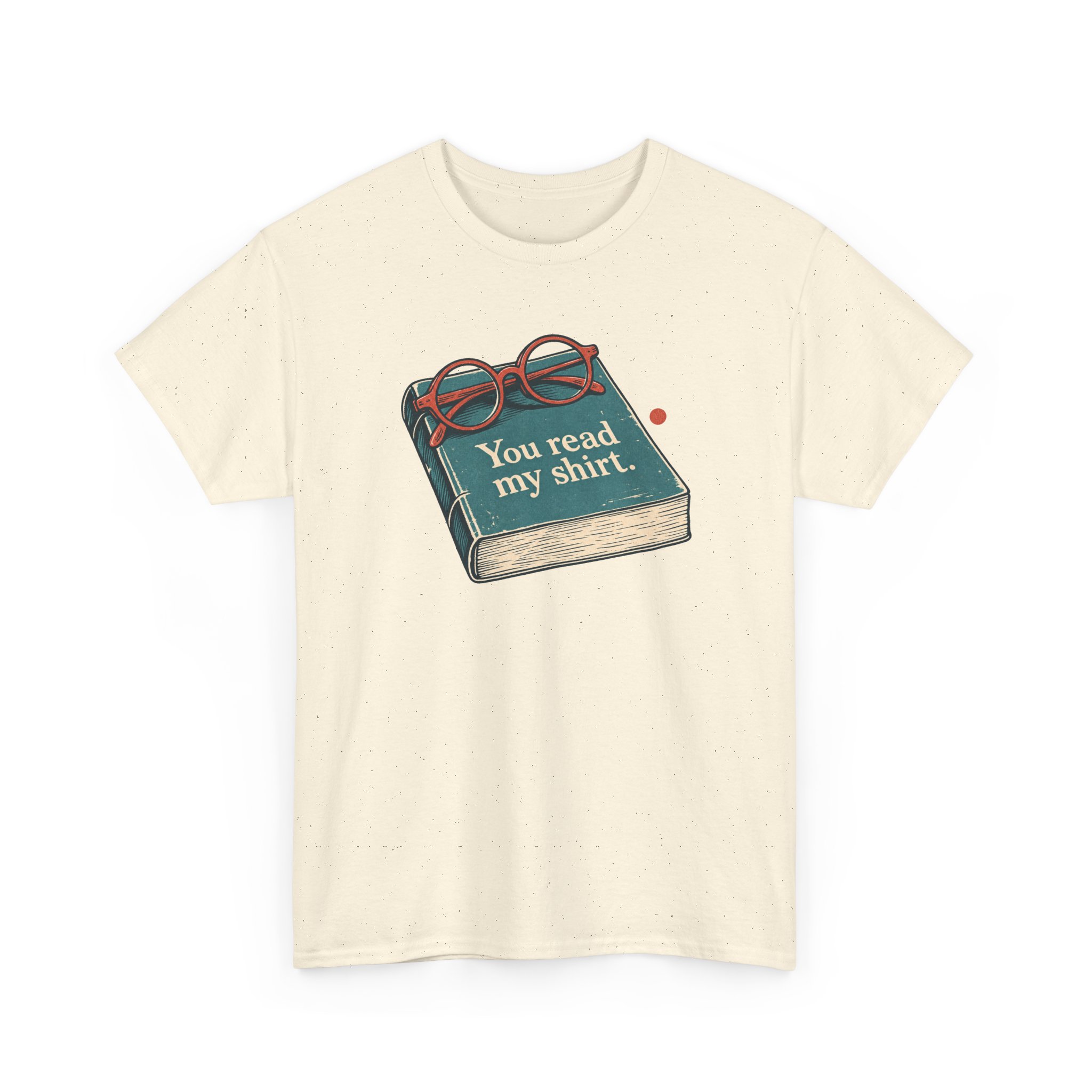 Quiet Read T-Shirt — White - Image 3