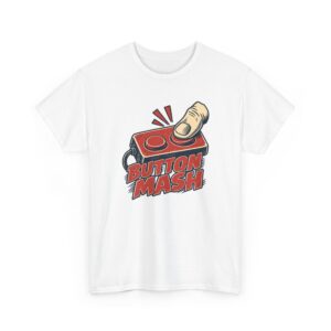 Button Mash Relief T-Shirt — White