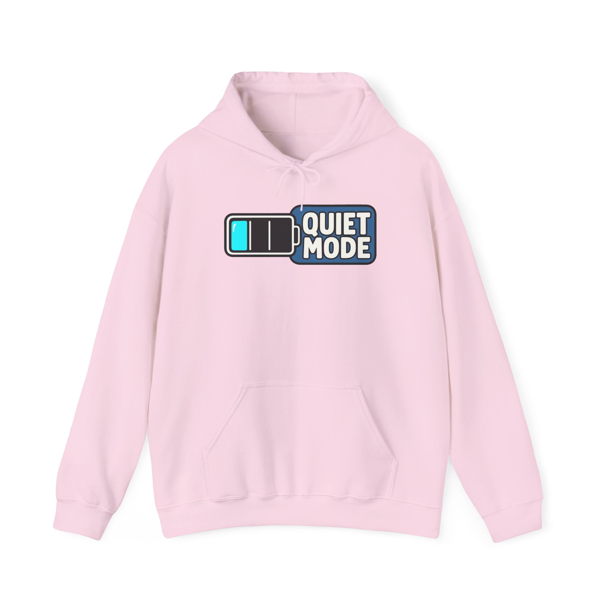 Quiet Mode Hoodie — White – Image 3