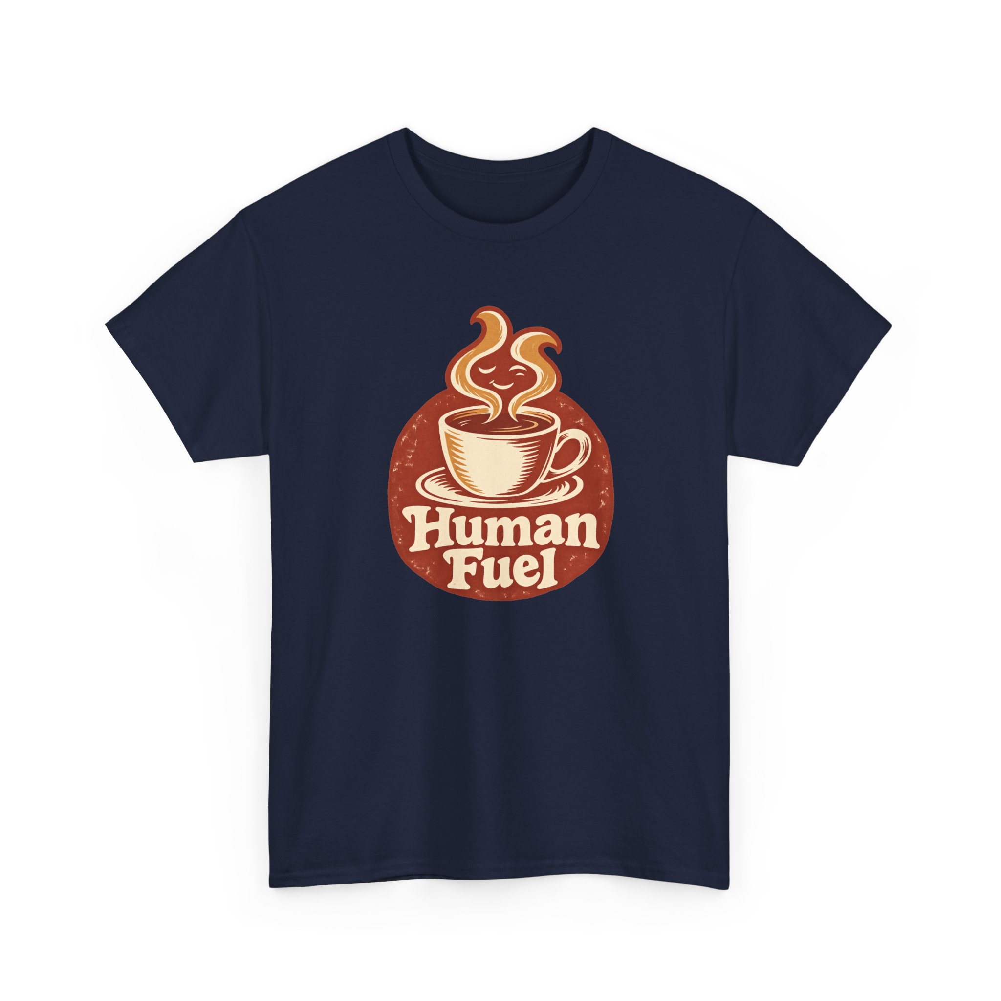 Human Fuel T-Shirt — Black – Bild 3