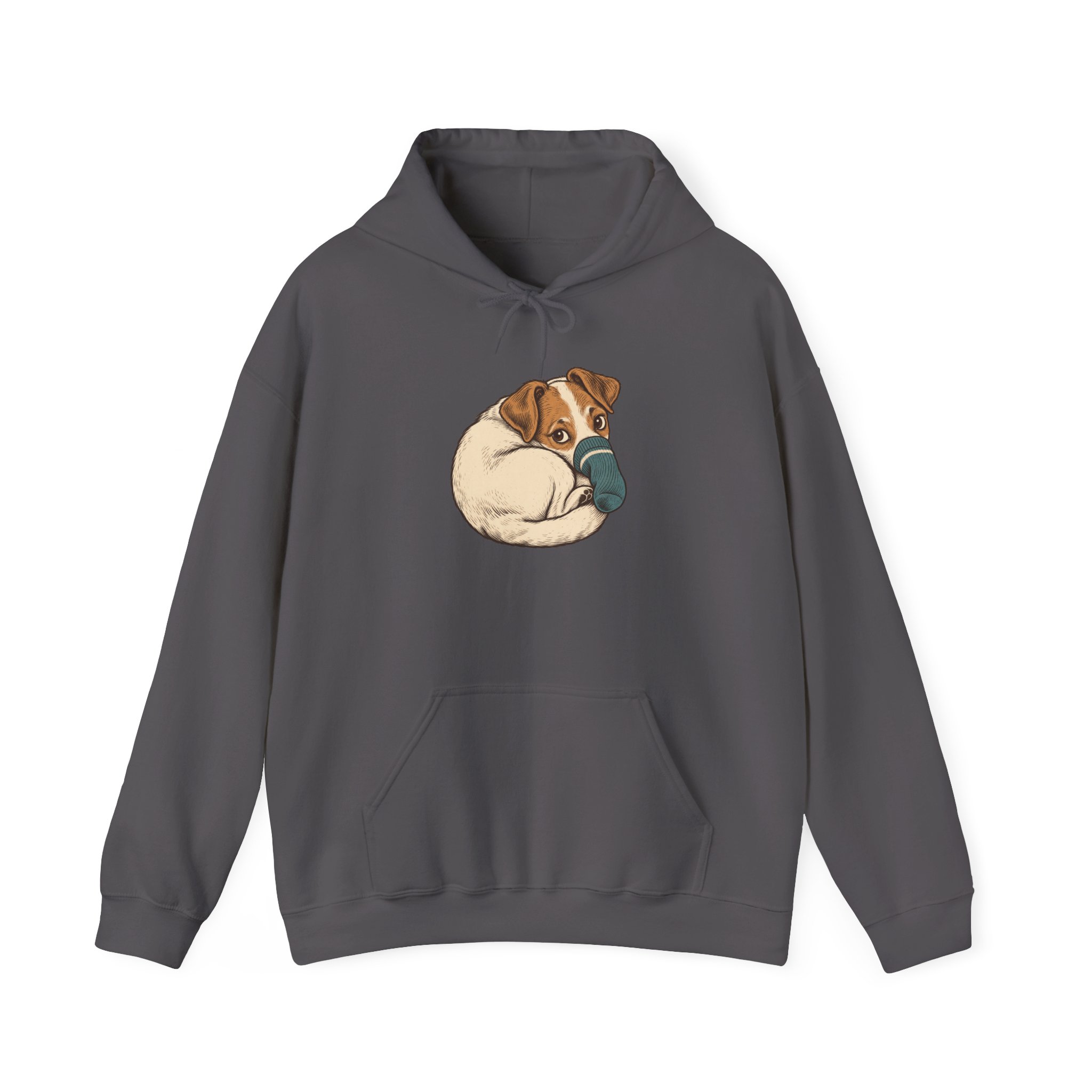 Pocket Napper Hoodie — Black – Bild 2