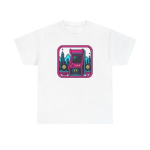 Neon Cabinet Night T-Shirt — Weiß